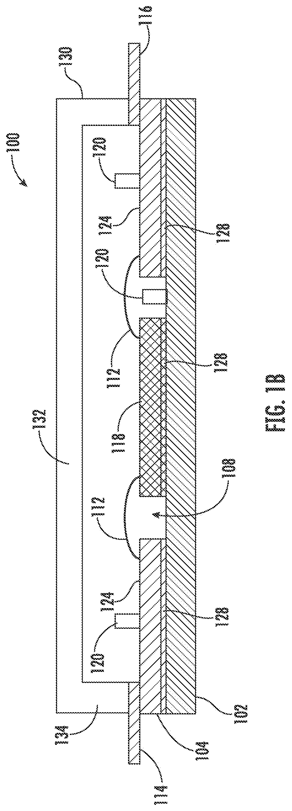 Patent US12308326 Figure 2 – Electronic component with lid to manage radiation feedback