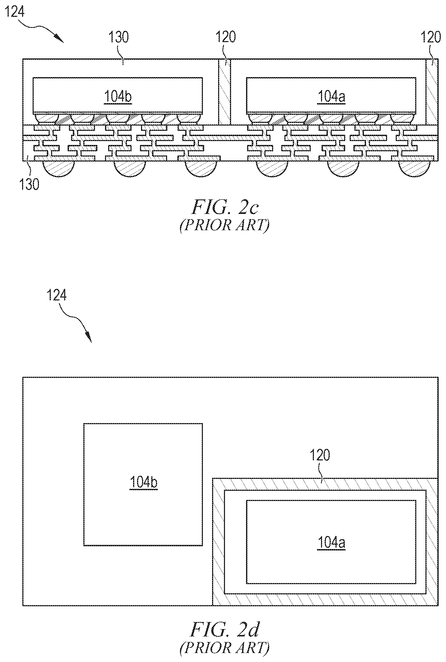 Patent US12308327 Figure 3 – Semiconductor device with compartment shield formed from metal bars and manufacturing method thereof