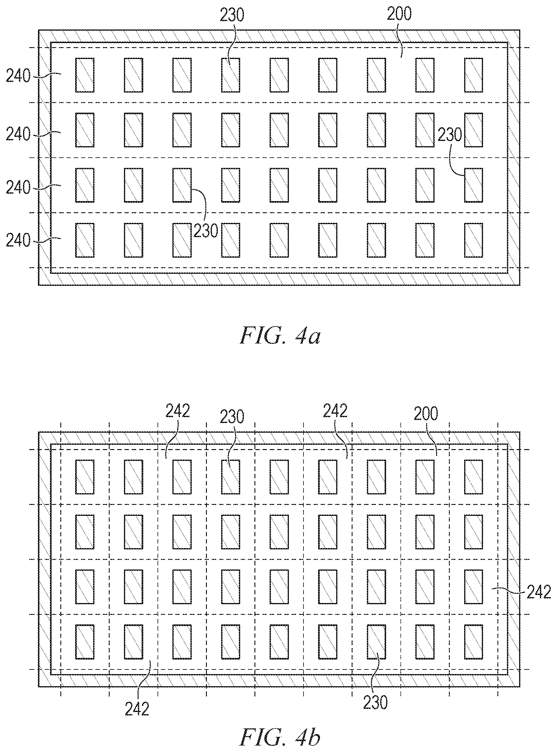 Patent US12308327 Figure 8 – Semiconductor device with compartment shield formed from metal bars and manufacturing method thereof
