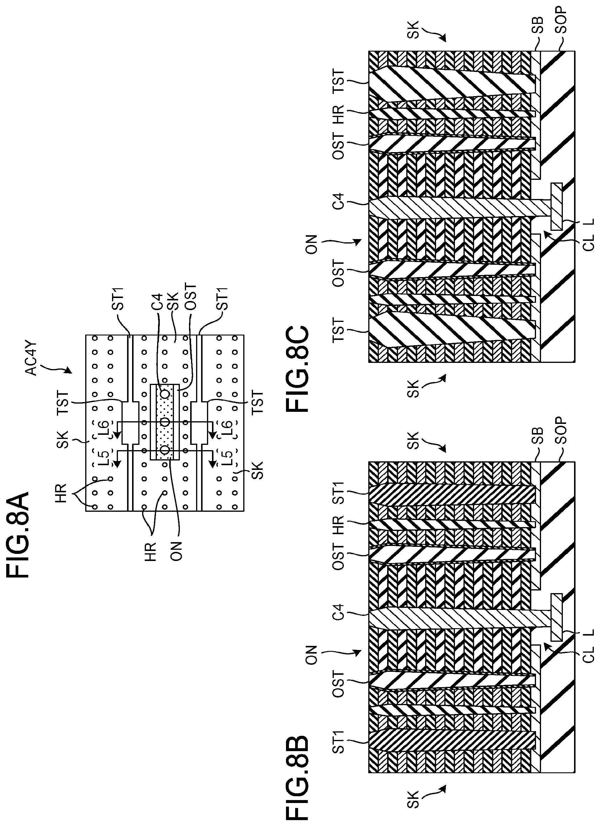 Patent US12308328 Figure 8 – Semiconductor memory device and method for manufacturing the same