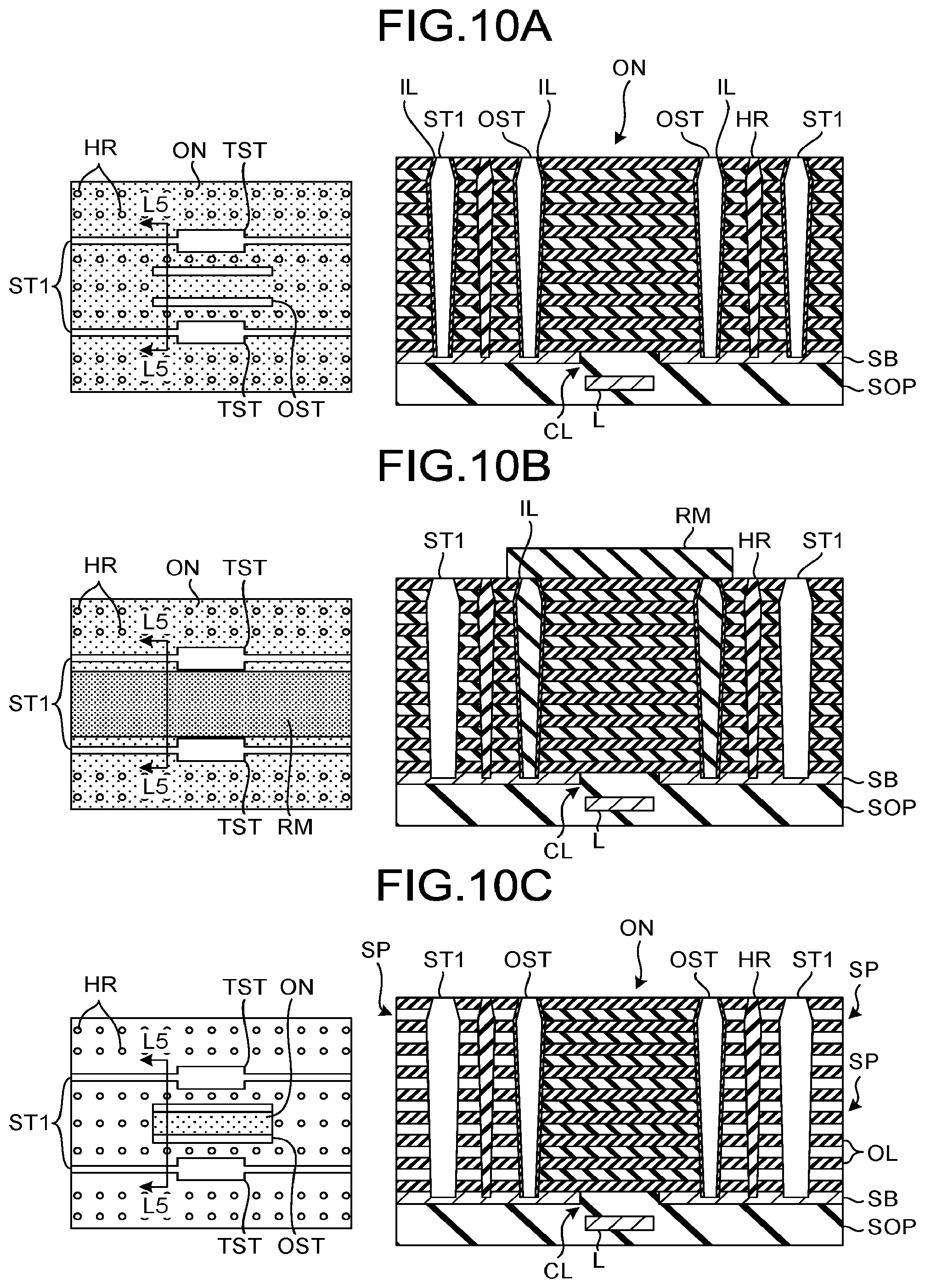 Patent US12308328 Figure 10 – Semiconductor memory device and method for manufacturing the same