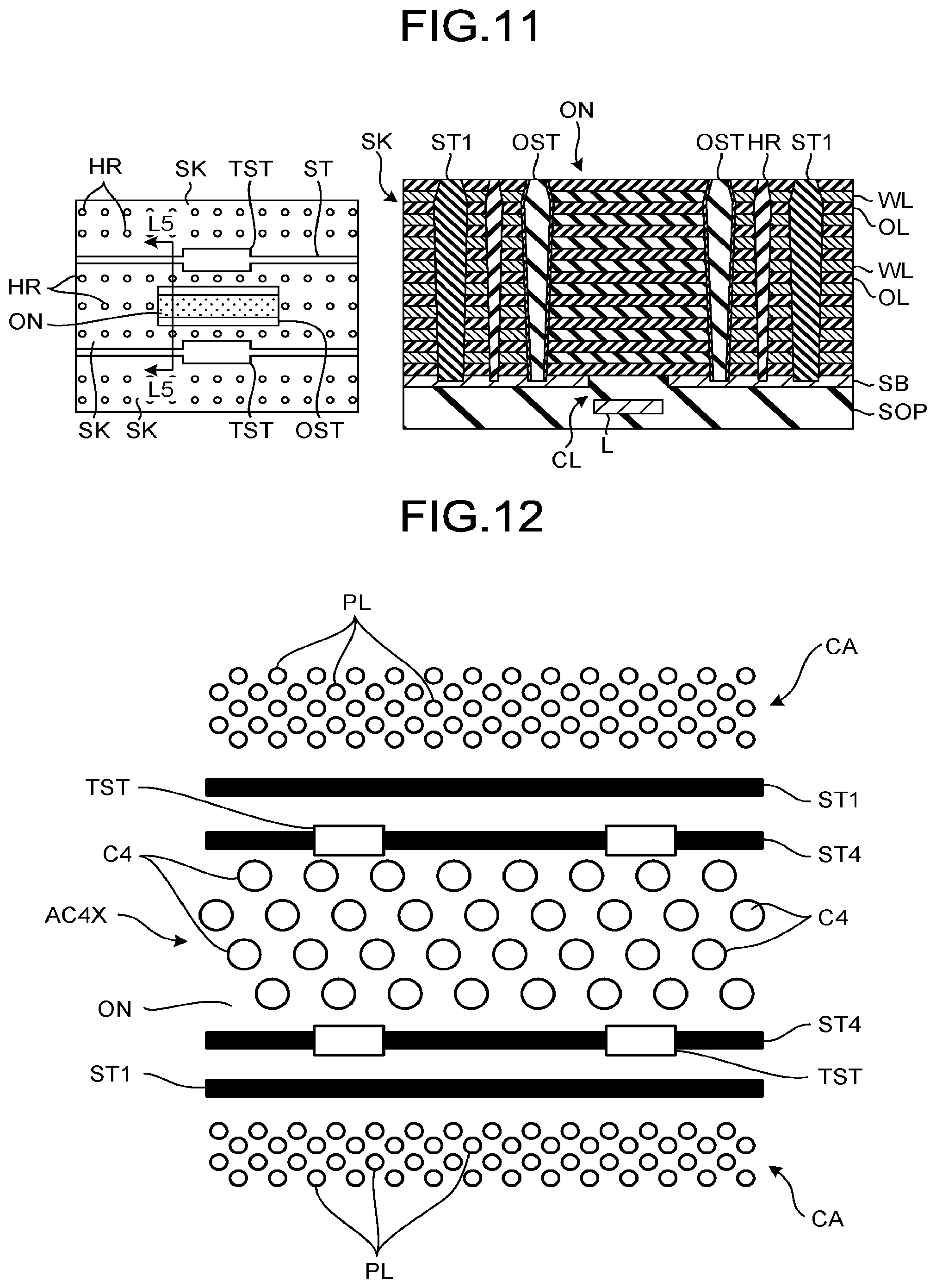 Patent US12308328 Figure 11 – Semiconductor memory device and method for manufacturing the same