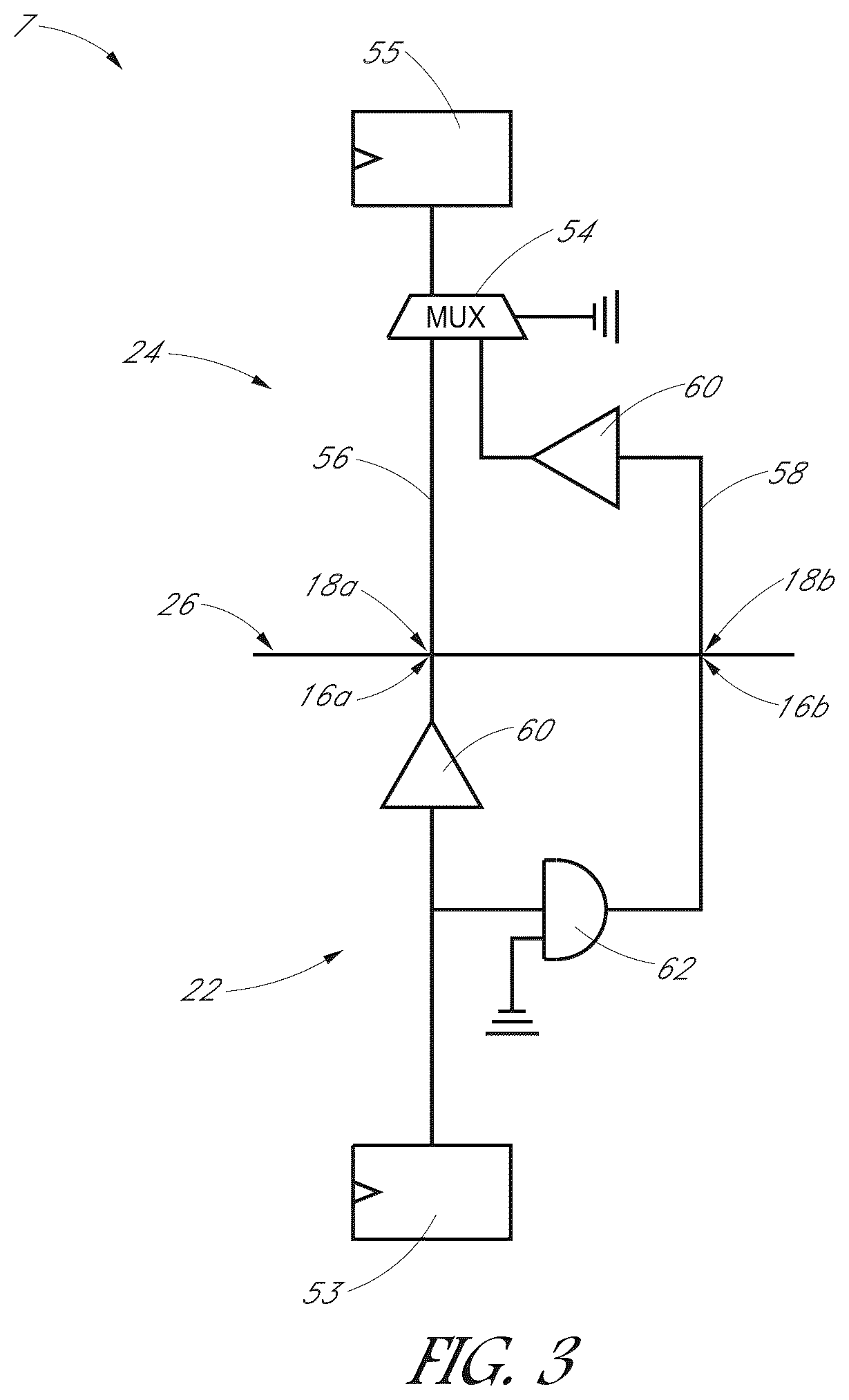 Patent US12308332 Figure 5 – Circuitry for electrical redundancy in bonded structures