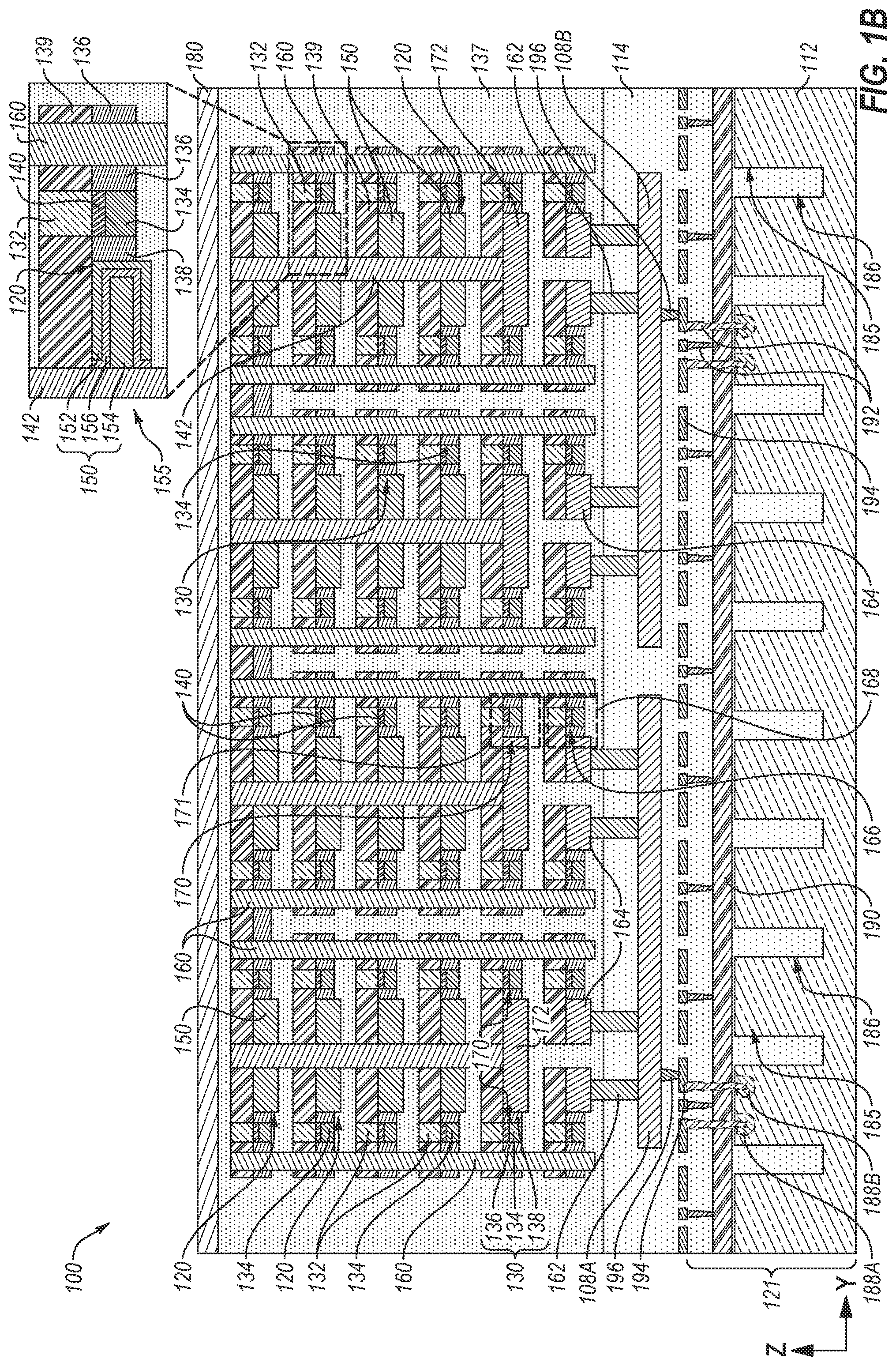 Patent US12308333 Figure 2 – Microelectronic devices, related electronic systems, and methods of forming microelectronic devices