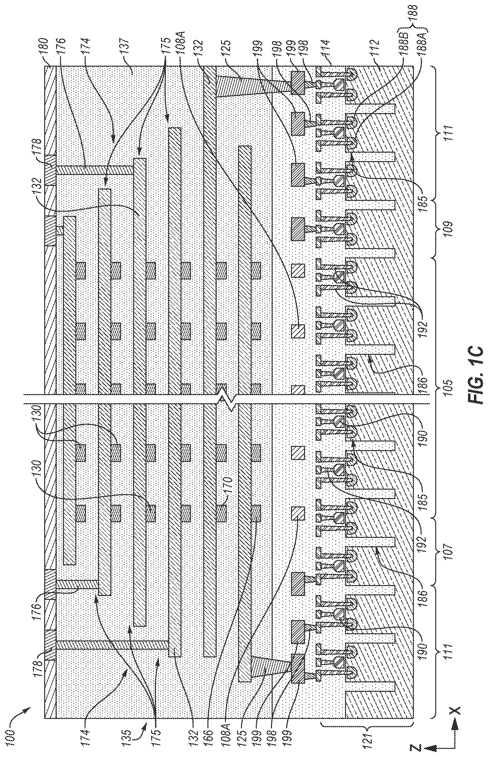 Patent US12308333 Figure 3 – Microelectronic devices, related electronic systems, and methods of forming microelectronic devices