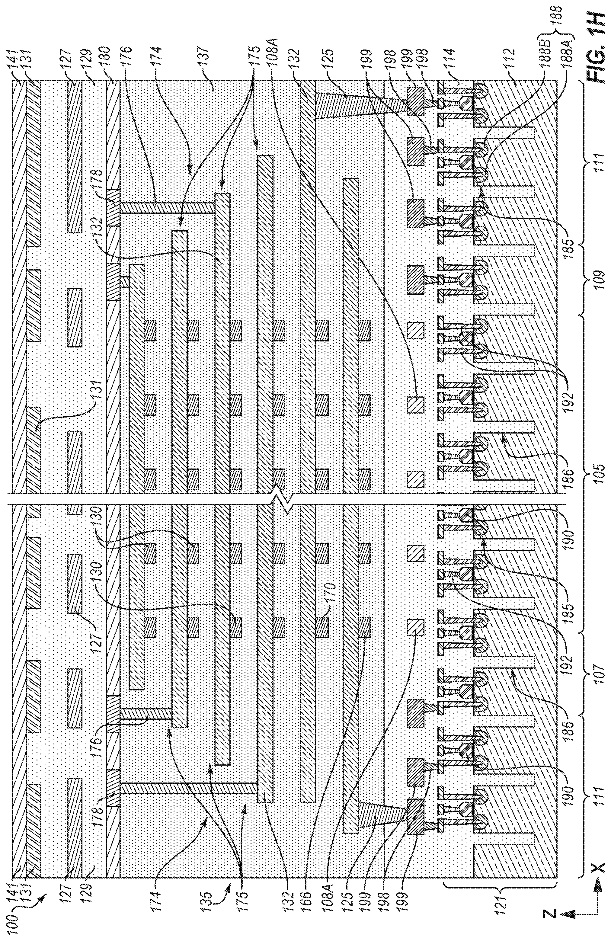Patent US12308333 Figure 7 – Microelectronic devices, related electronic systems, and methods of forming microelectronic devices