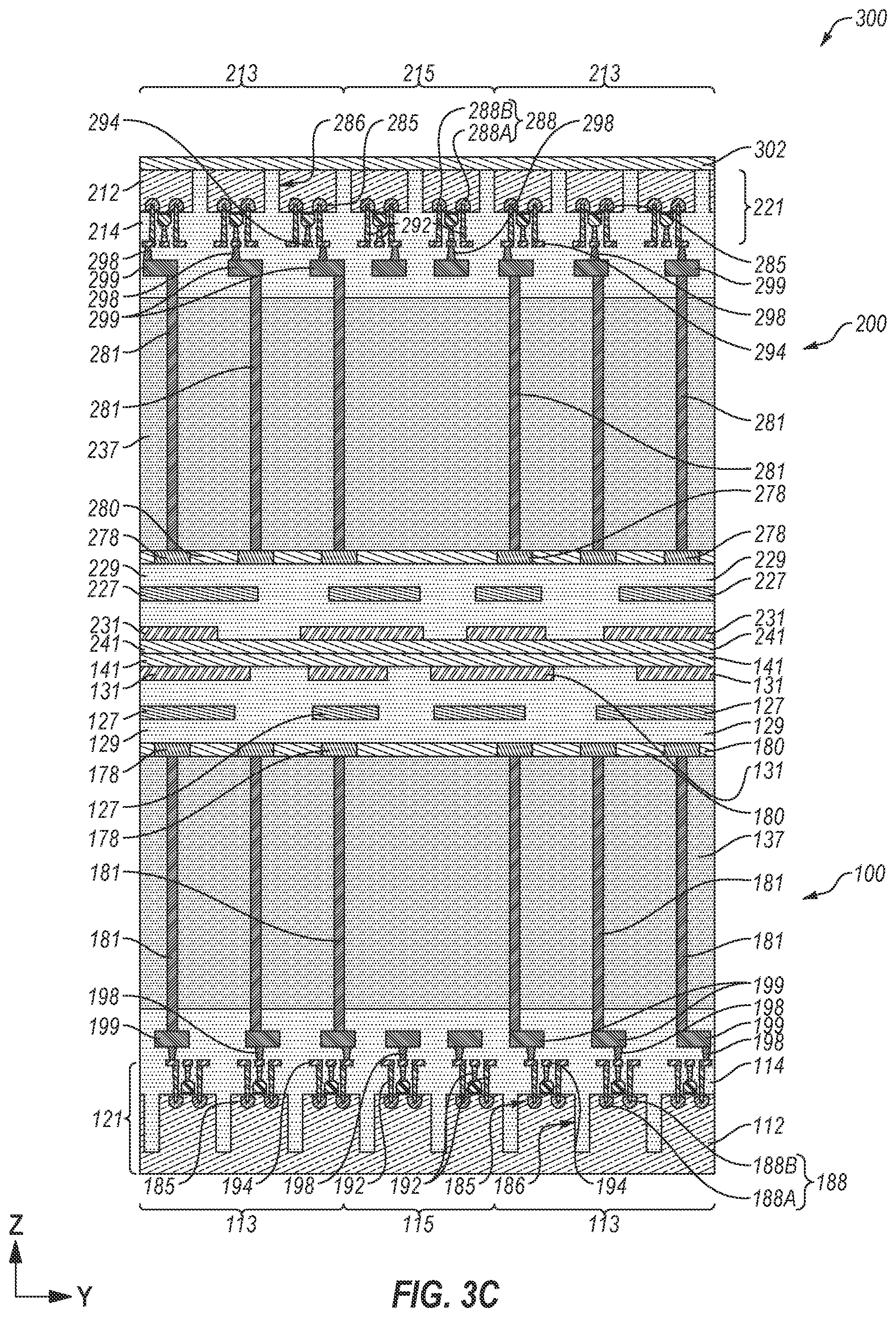 Patent US12308333 Figure 17 – Microelectronic devices, related electronic systems, and methods of forming microelectronic devices