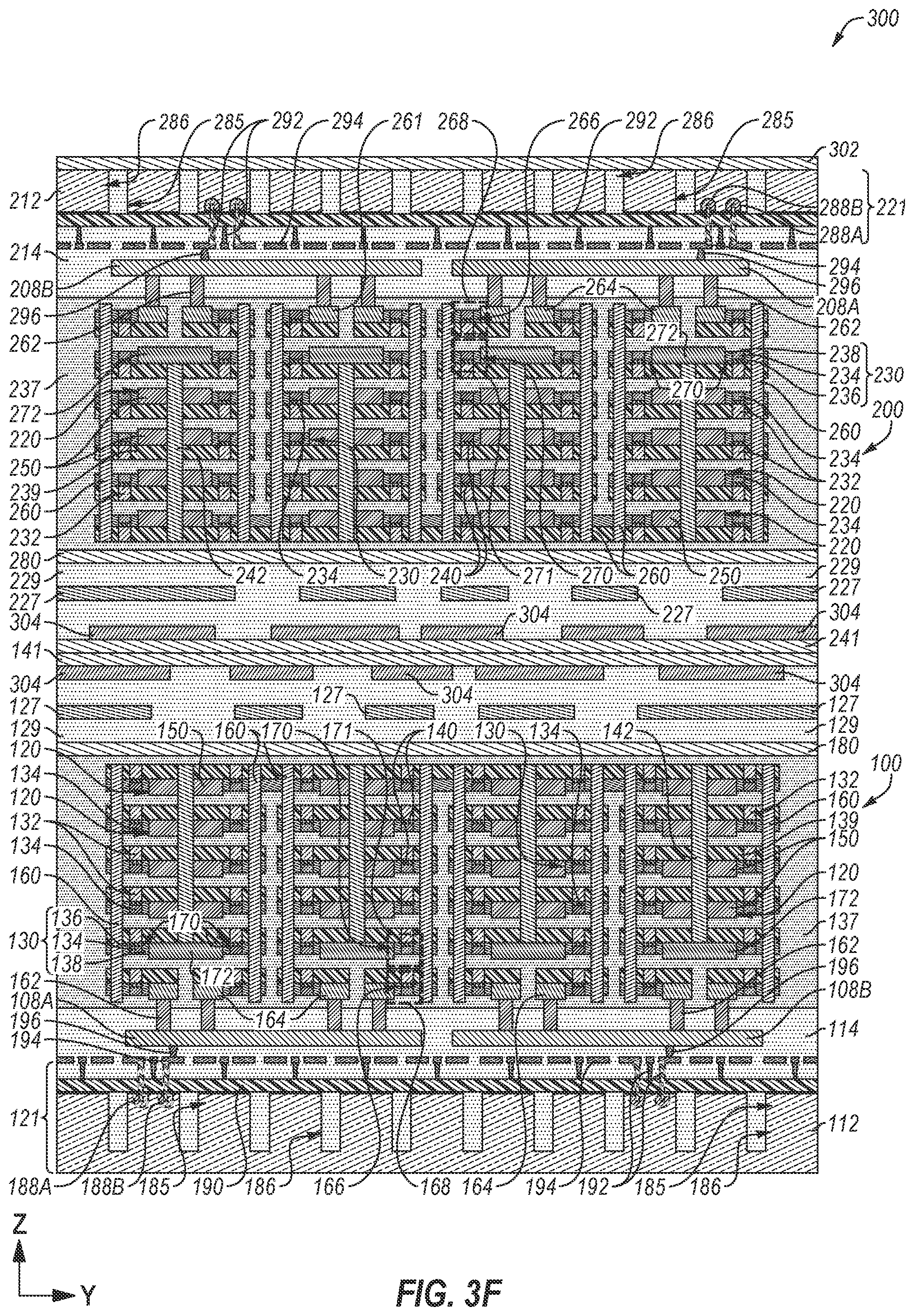 Patent US12308333 Figure 19 – Microelectronic devices, related electronic systems, and methods of forming microelectronic devices