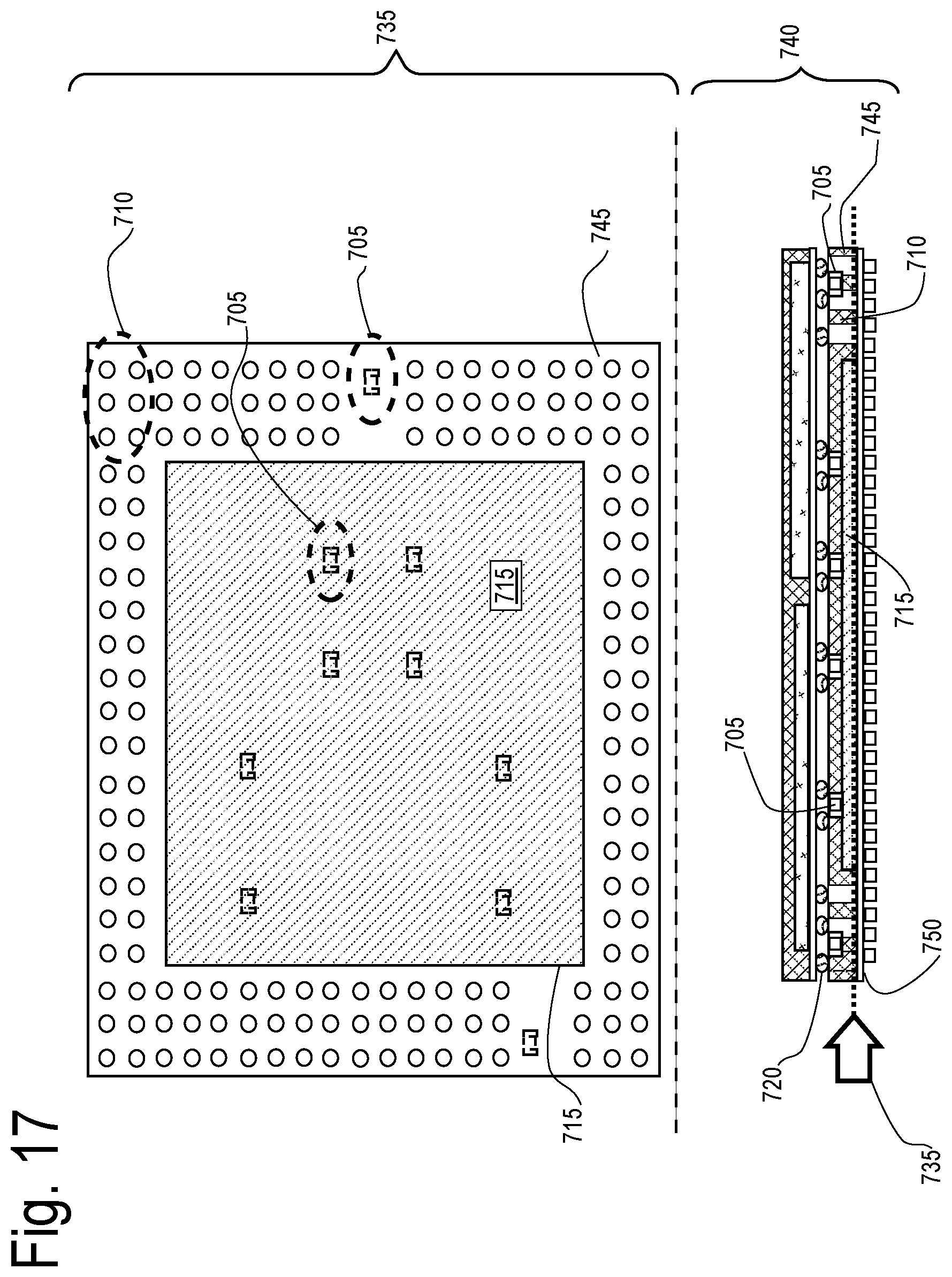 Patent US12308335 Figure 10 – Integrating and accessing passive components in wafer-level packages