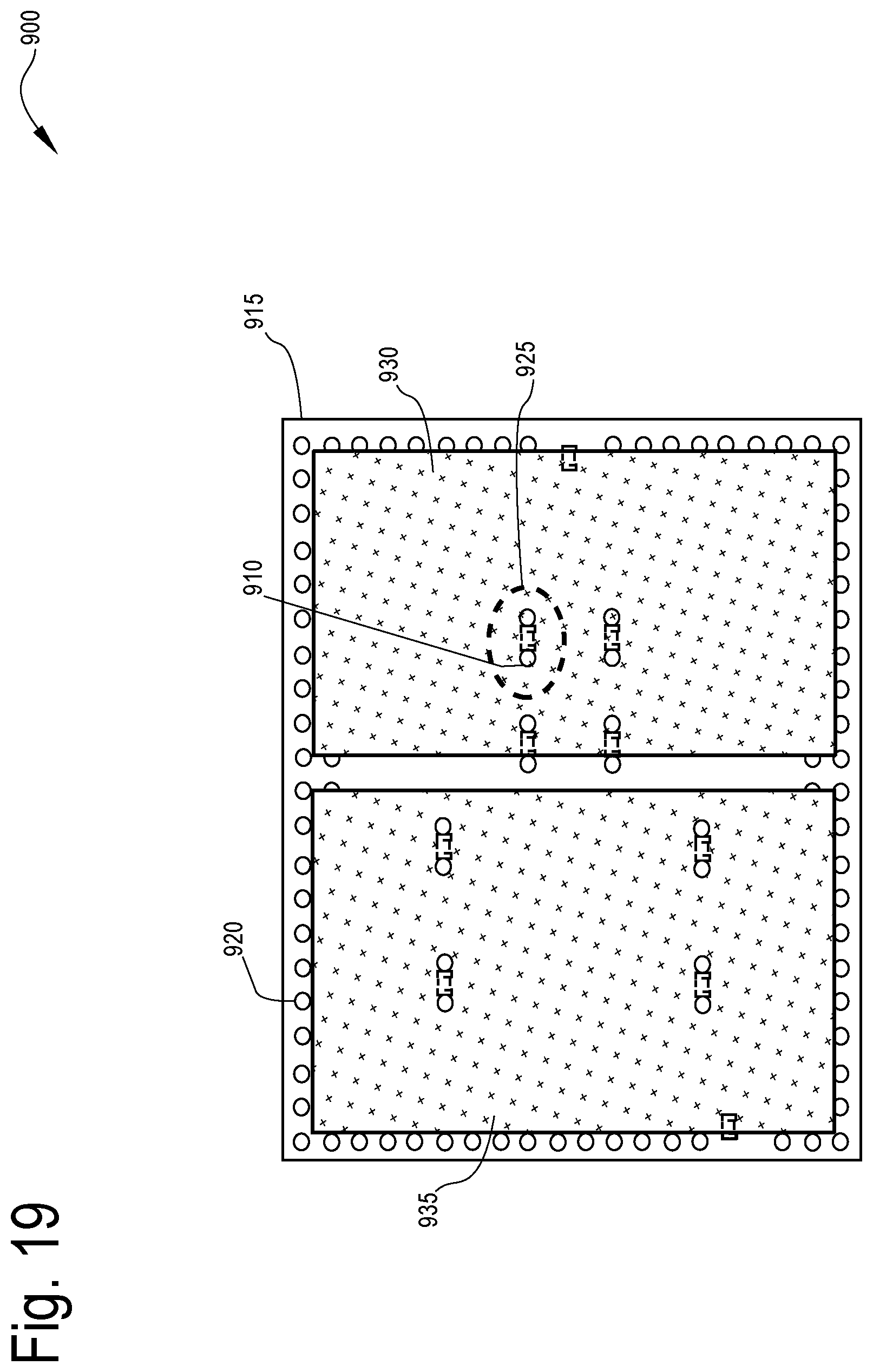 Patent US12308335 Figure 12 – Integrating and accessing passive components in wafer-level packages