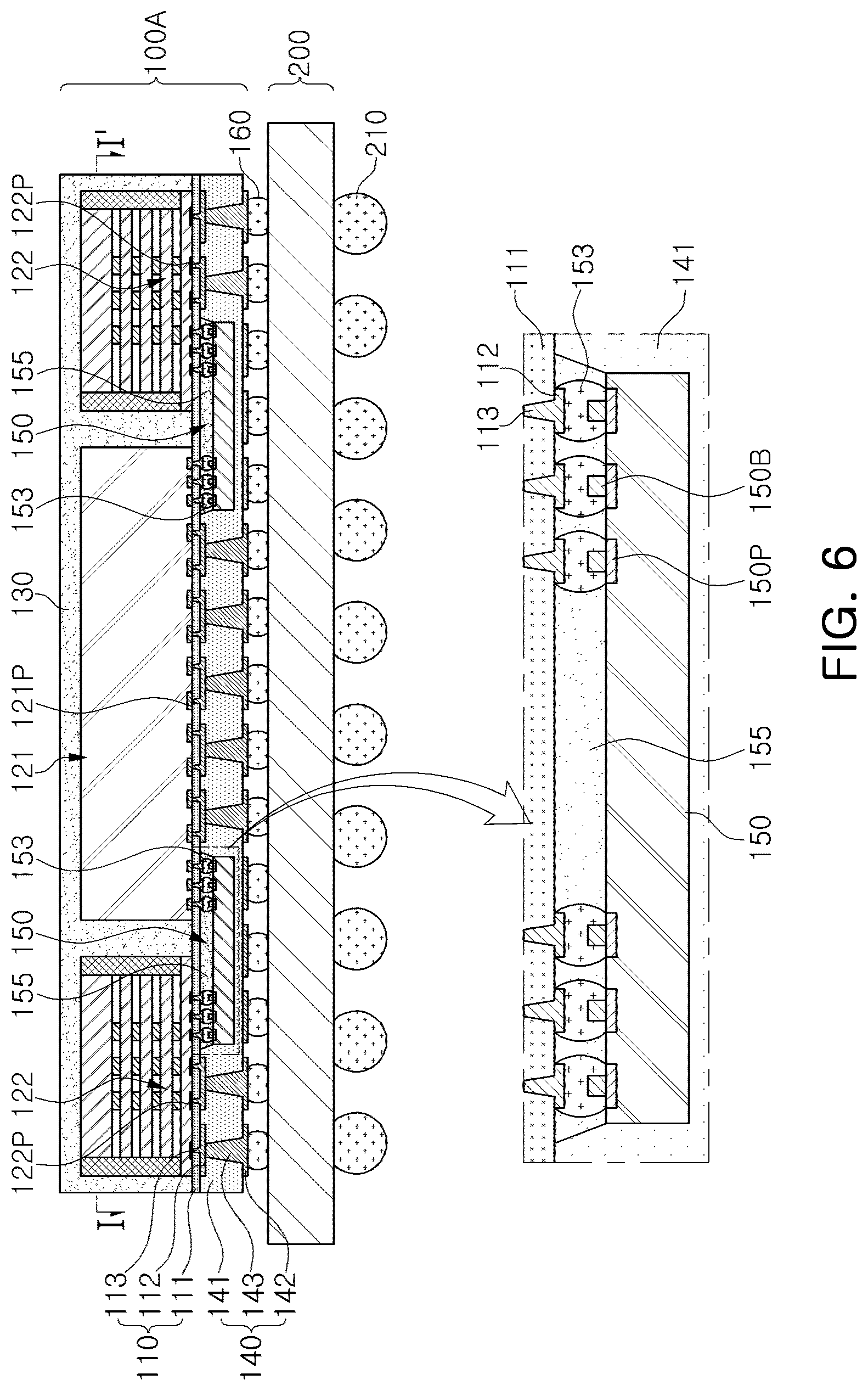 Patent US12308336 Figure 5 – Semiconductor package