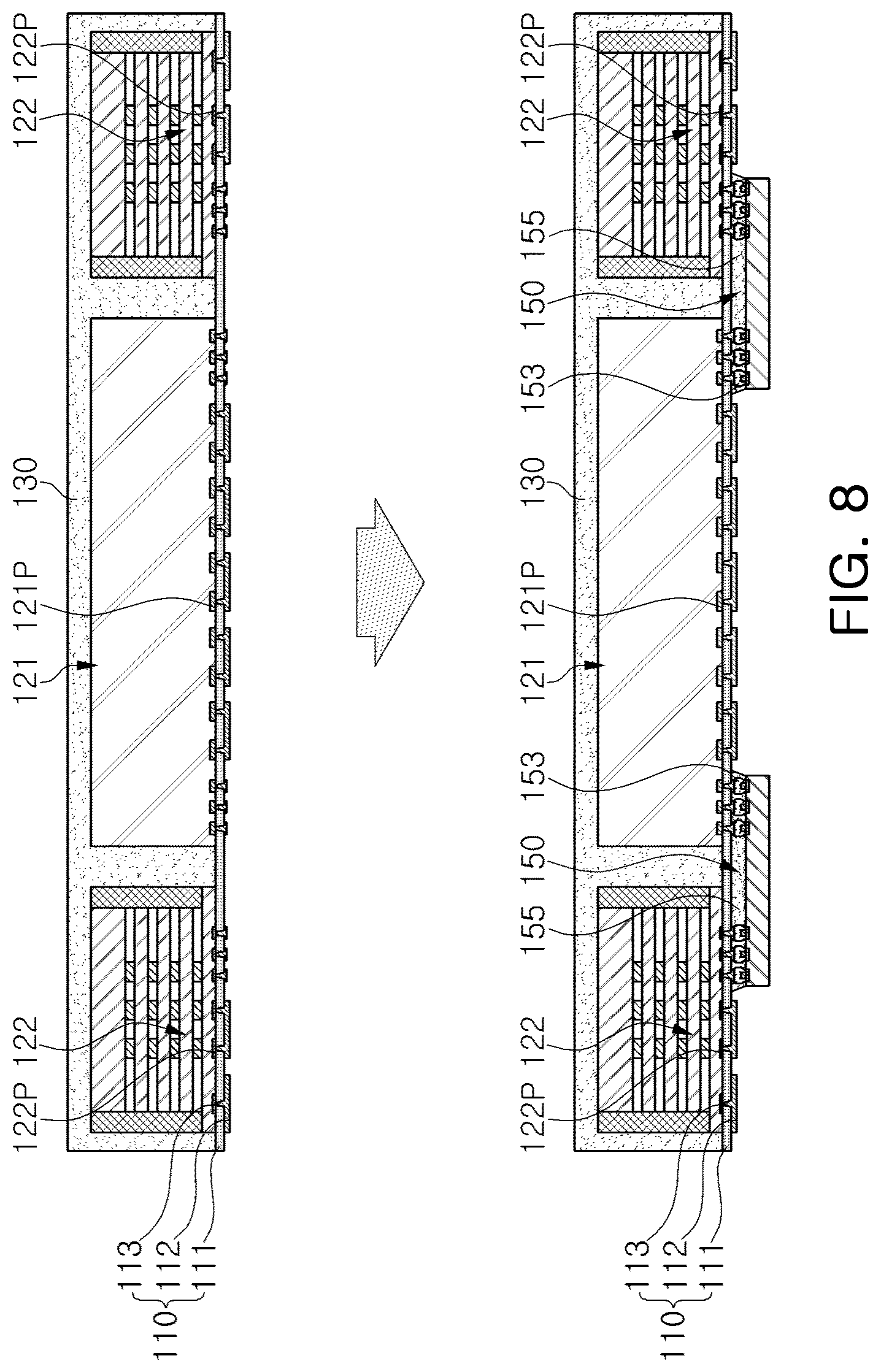 Patent US12308336 Figure 7 – Semiconductor package