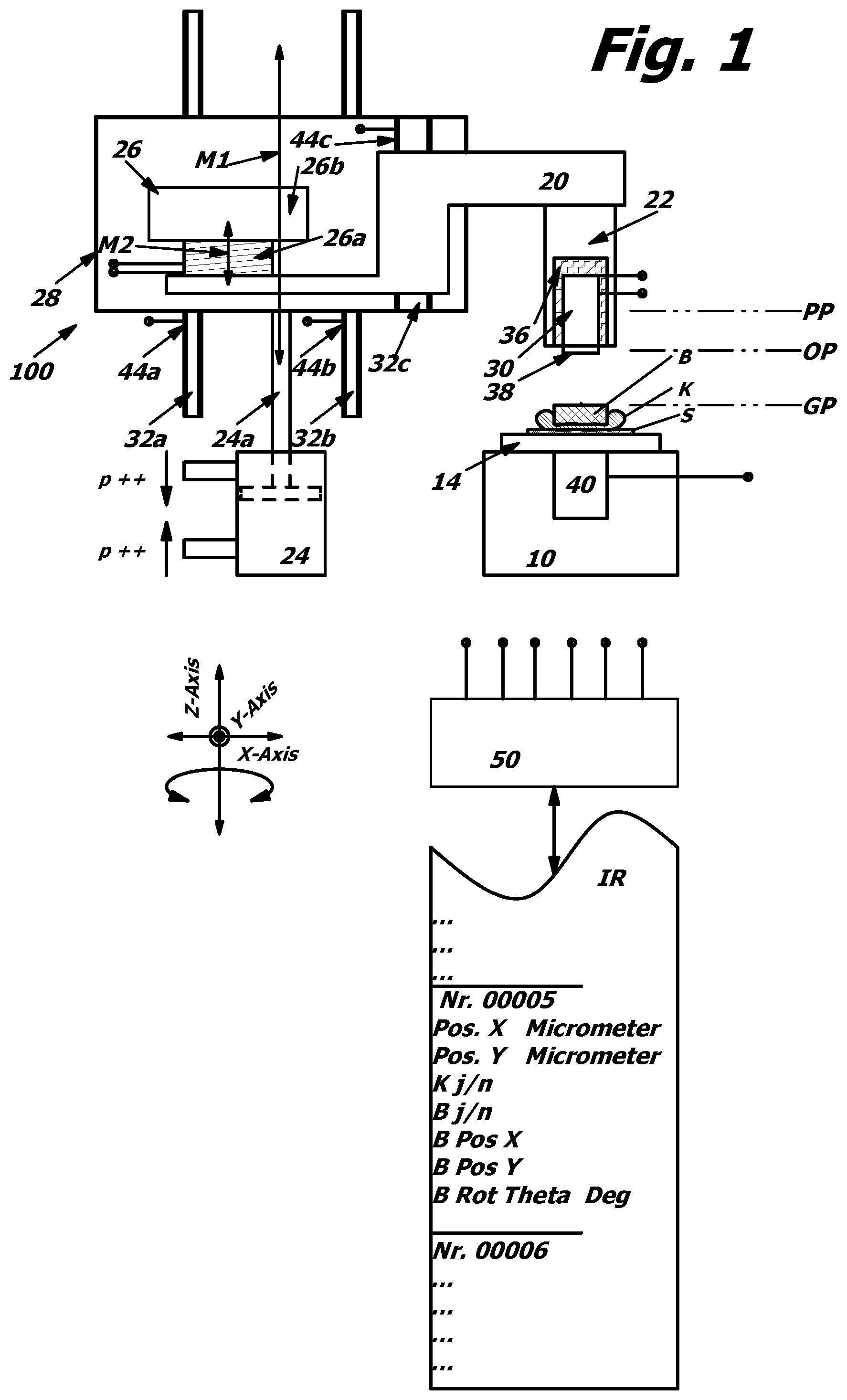 Patent US12308340 Figure 1 – Thermocompression apparatus and method for bonding electrical components to a substrate
