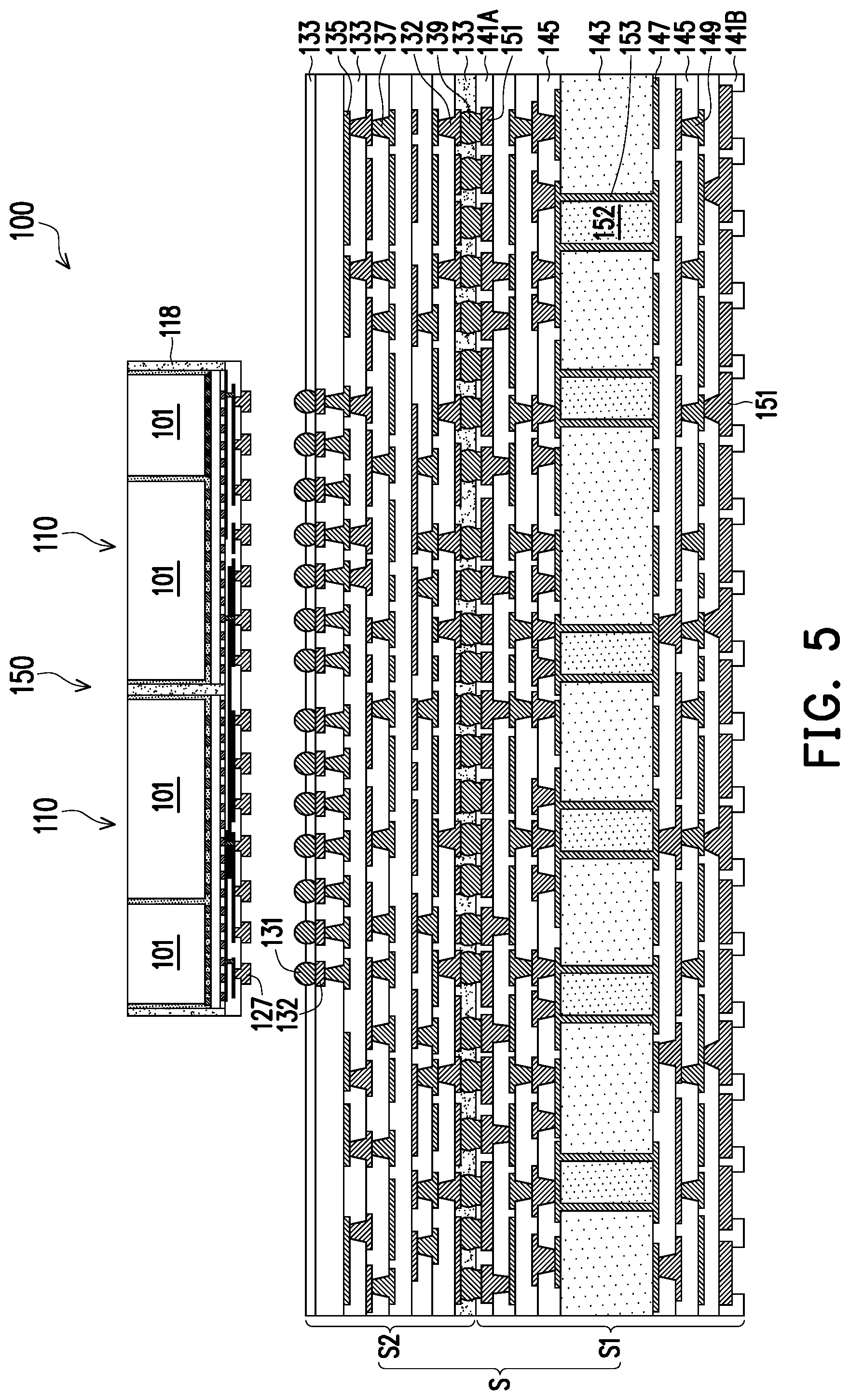 Patent US12308343 Figure 4 – Semiconductor device and method of forming the same