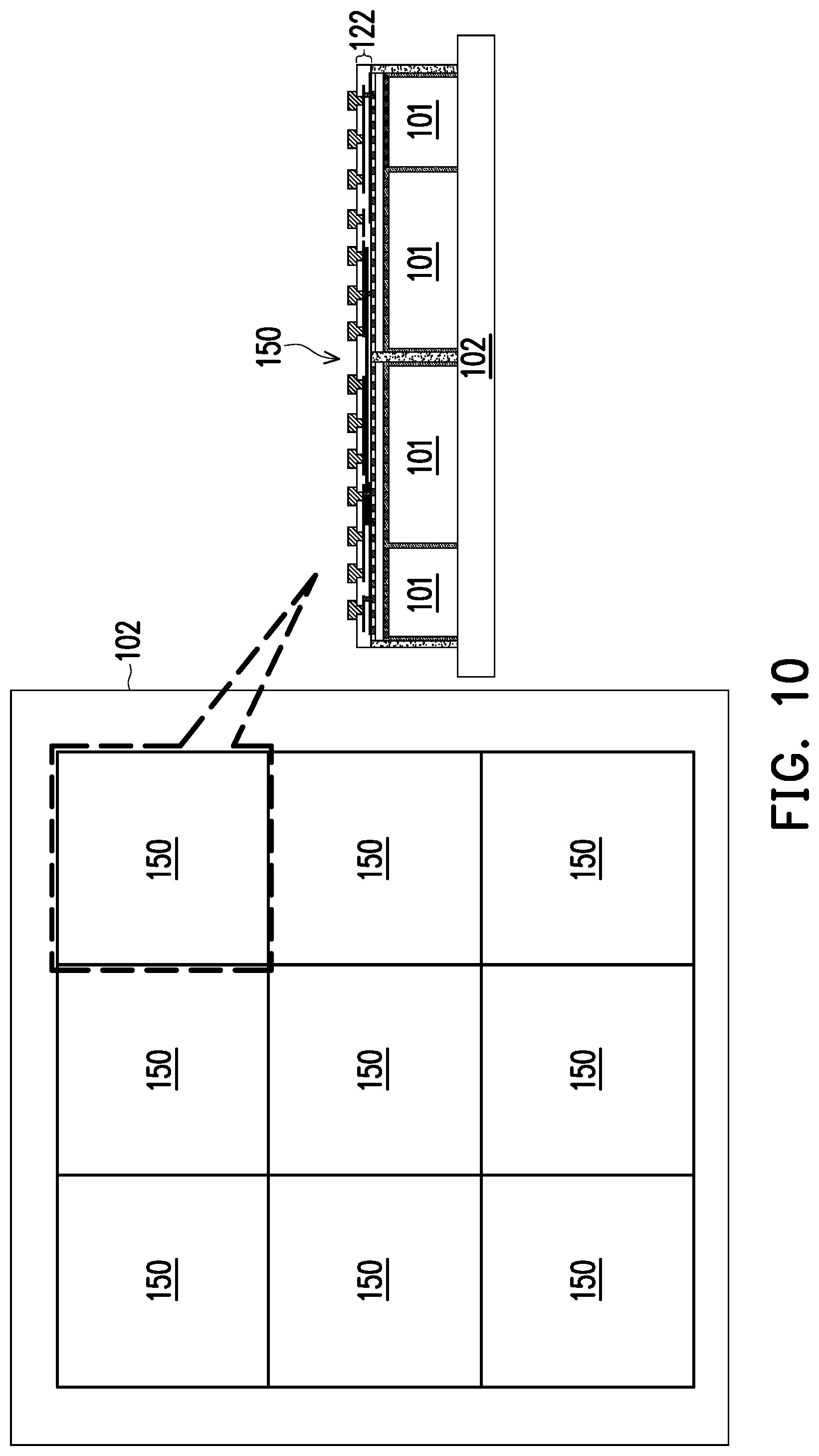 Patent US12308343 Figure 10 – Semiconductor device and method of forming the same