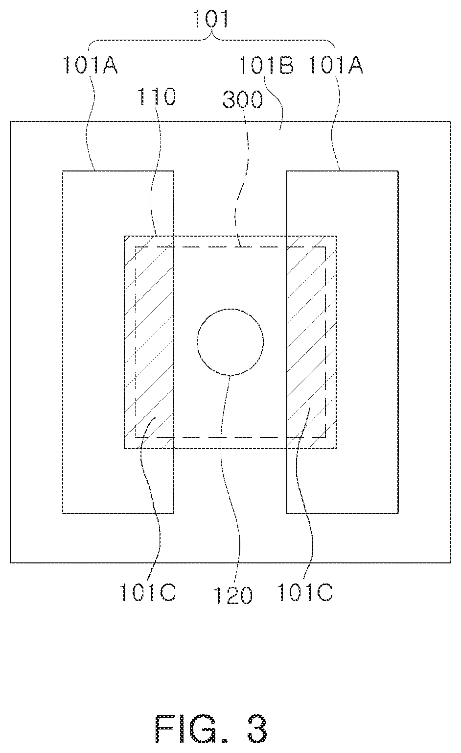 Patent US12308345 Figure 3 – Semiconductor package