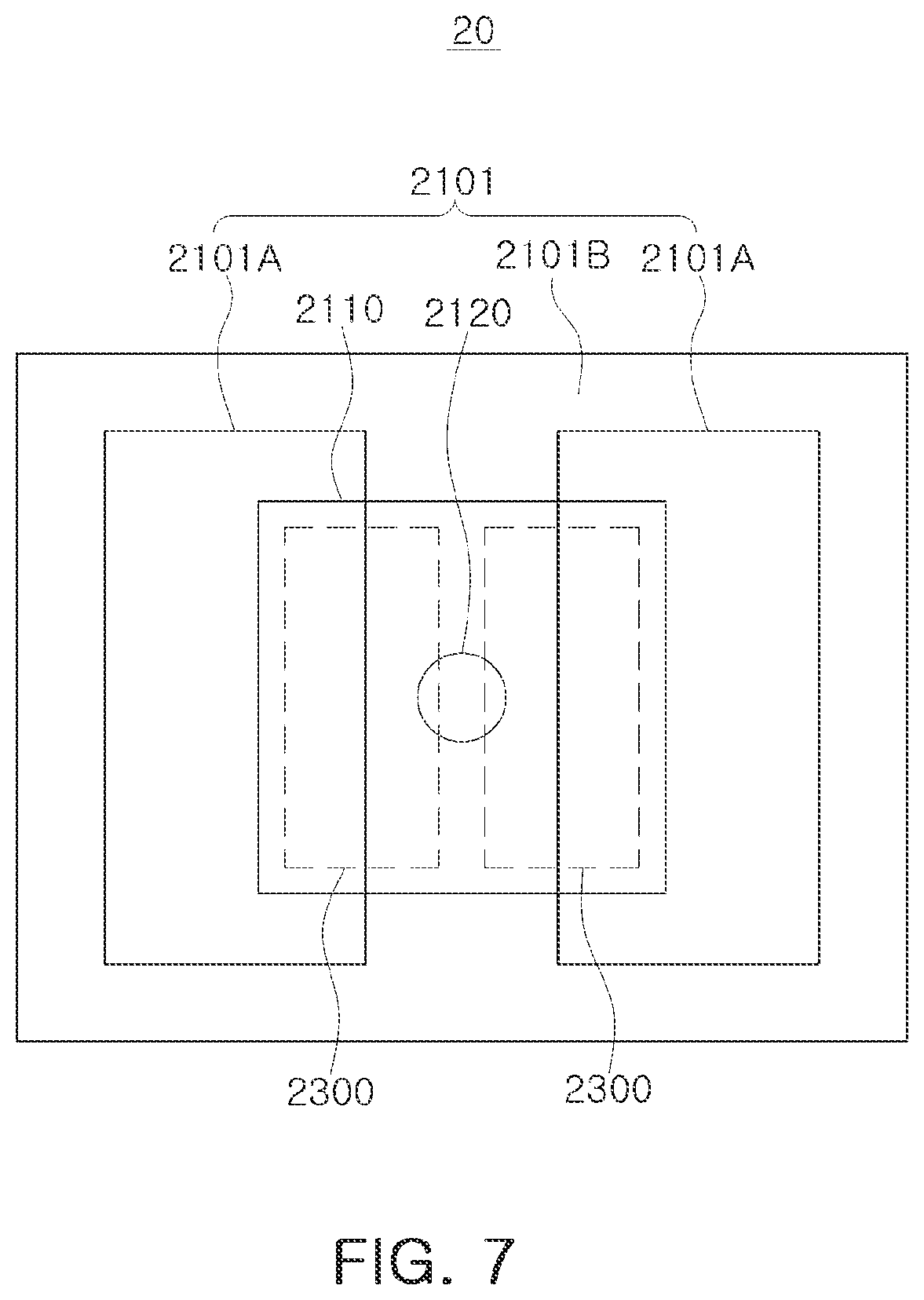 Patent US12308345 Figure 7 – Semiconductor package
