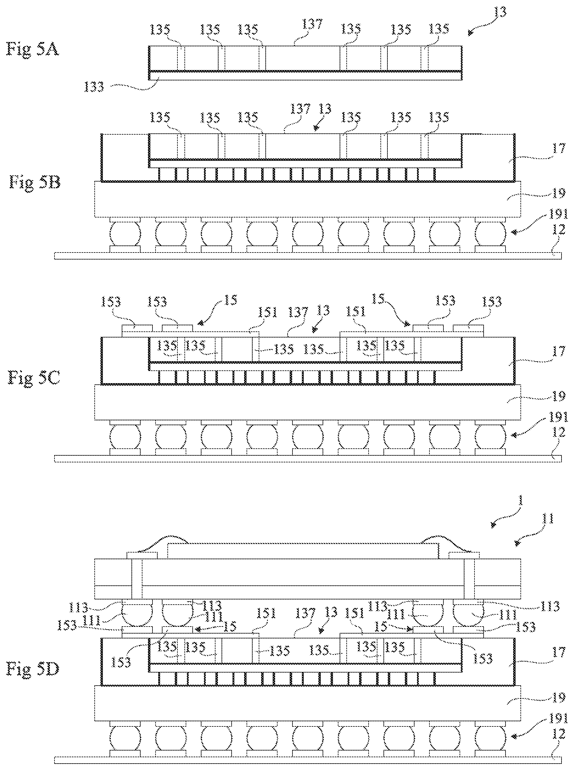 Patent US12308347 Figure 3 – Interconnected stacked circuits