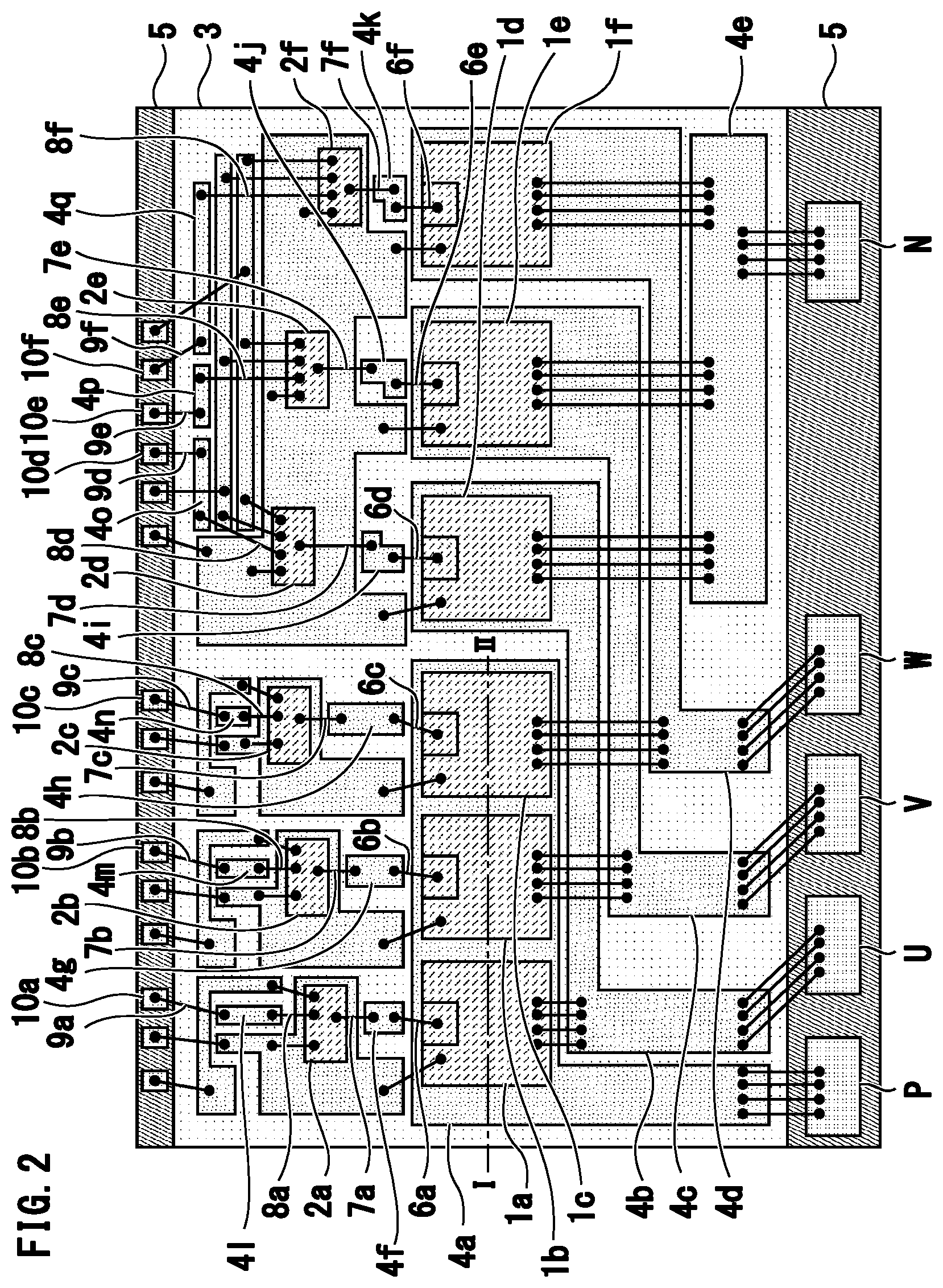 Patent US12308349 Figure 2 – Semiconductor apparatus