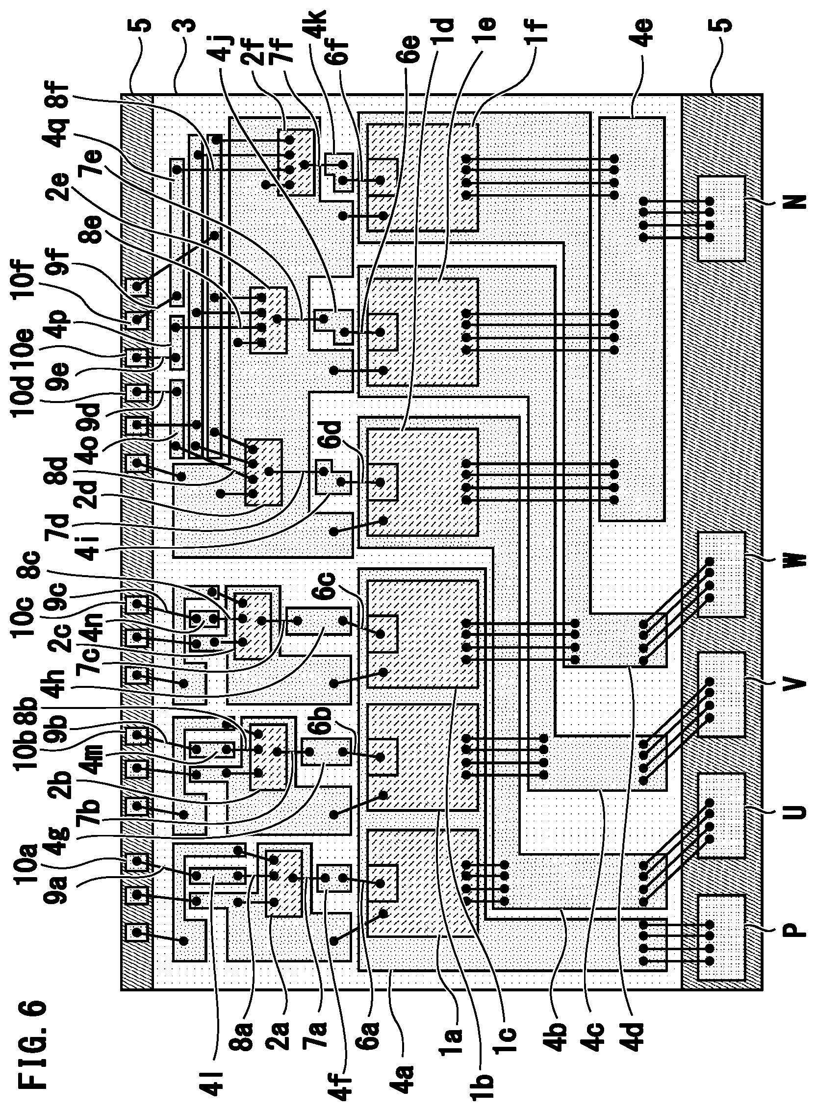 Patent US12308349 Figure 6 – Semiconductor apparatus