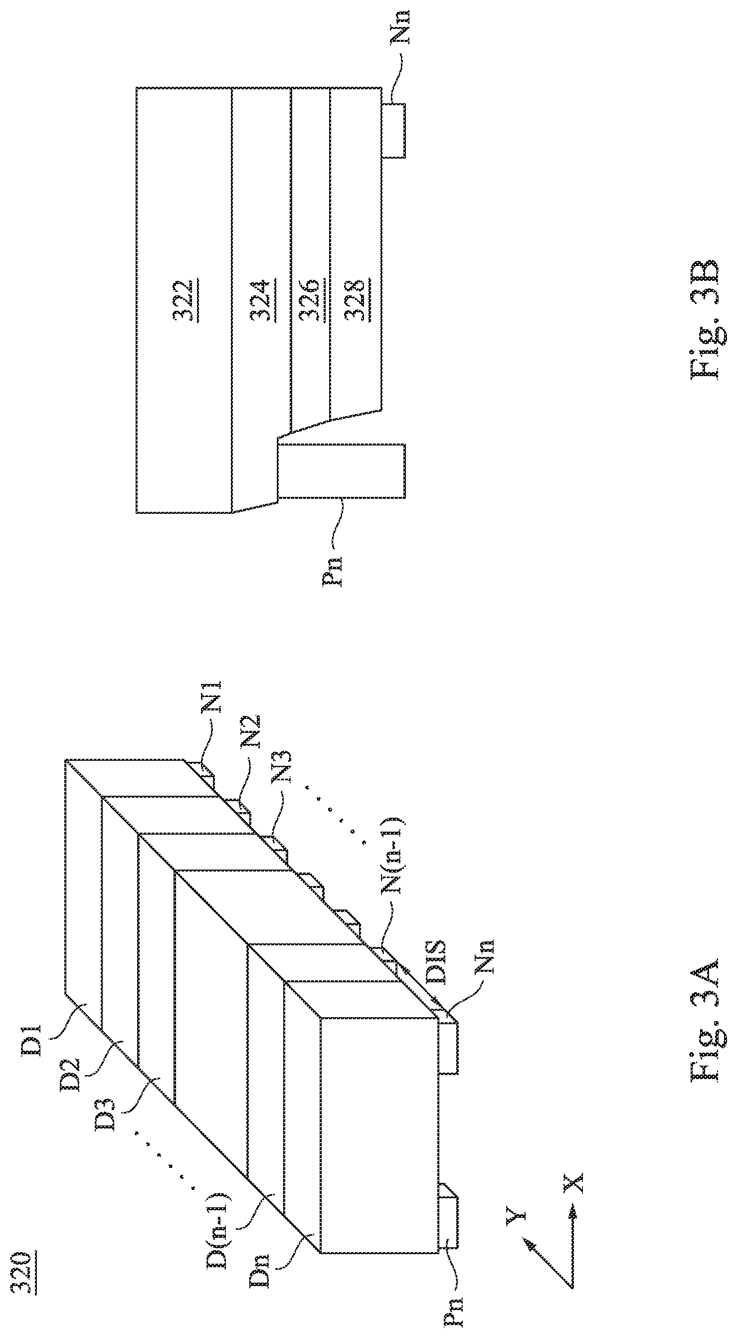 Patent US12308351 Figure 3 – Light emitting diode component and light emitting diode circuit comprising p-n diodes in series