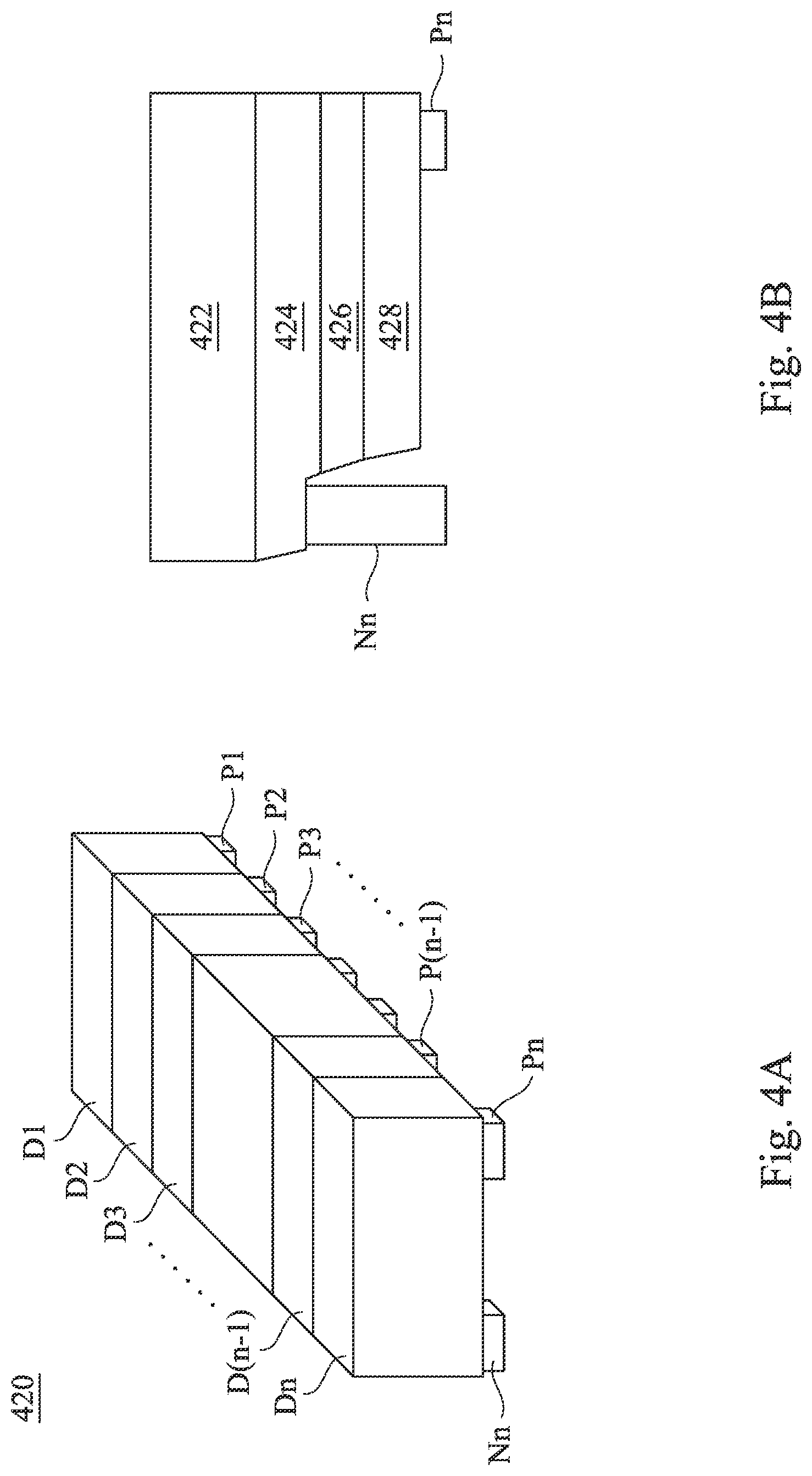 Patent US12308351 Figure 4 – Light emitting diode component and light emitting diode circuit comprising p-n diodes in series