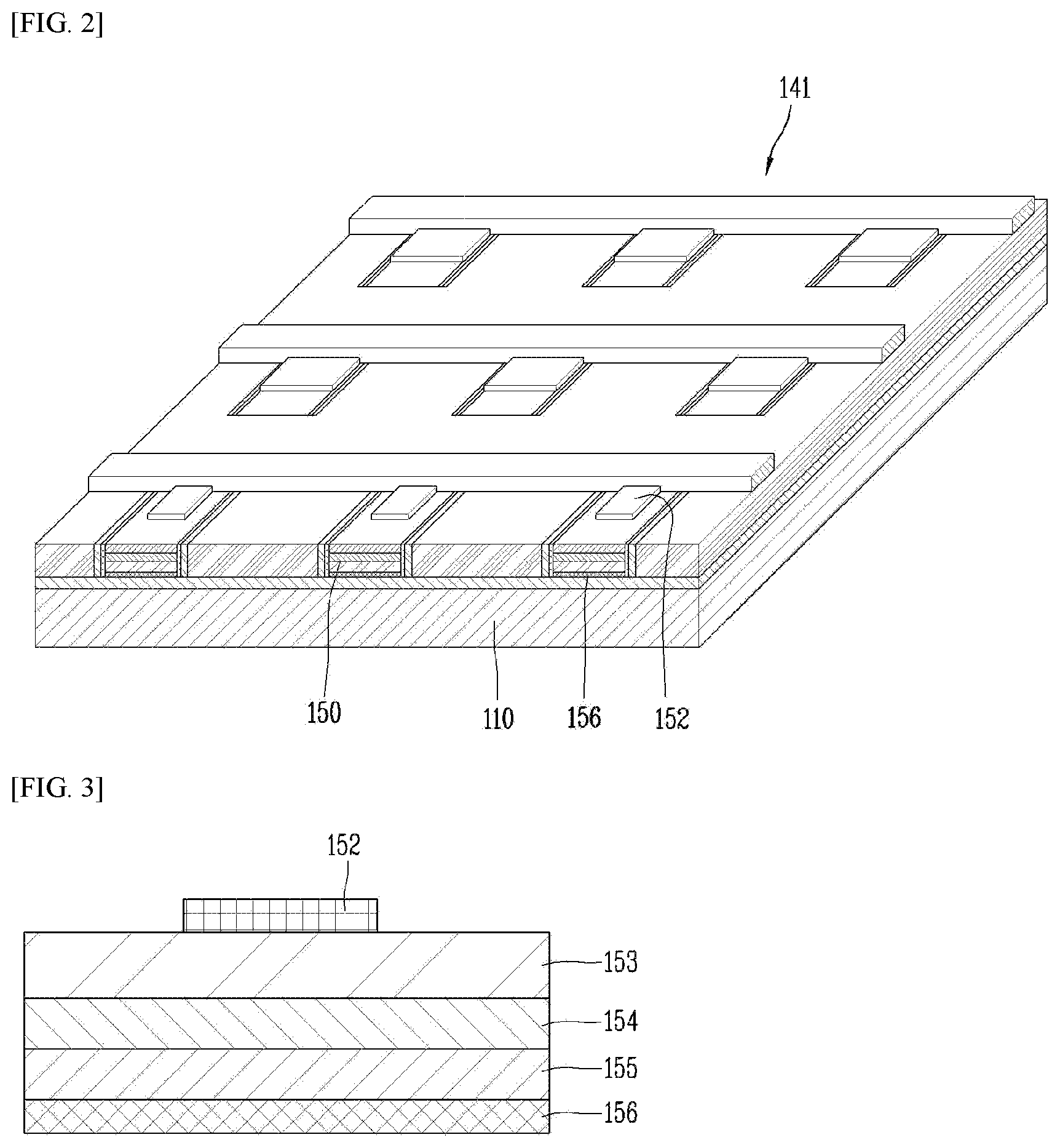 Patent US12308352 Figure 2 – Display device using micro led