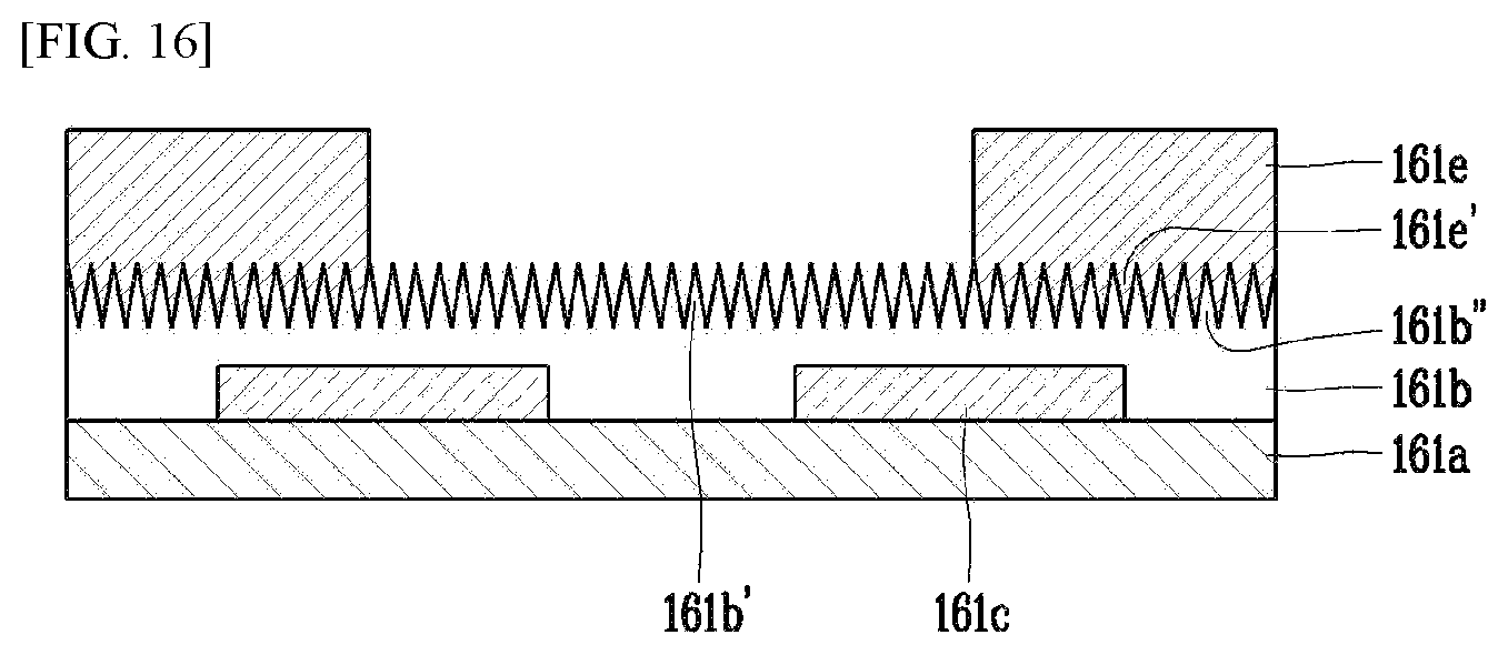 Patent US12308352 Figure 16 – Display device using micro led