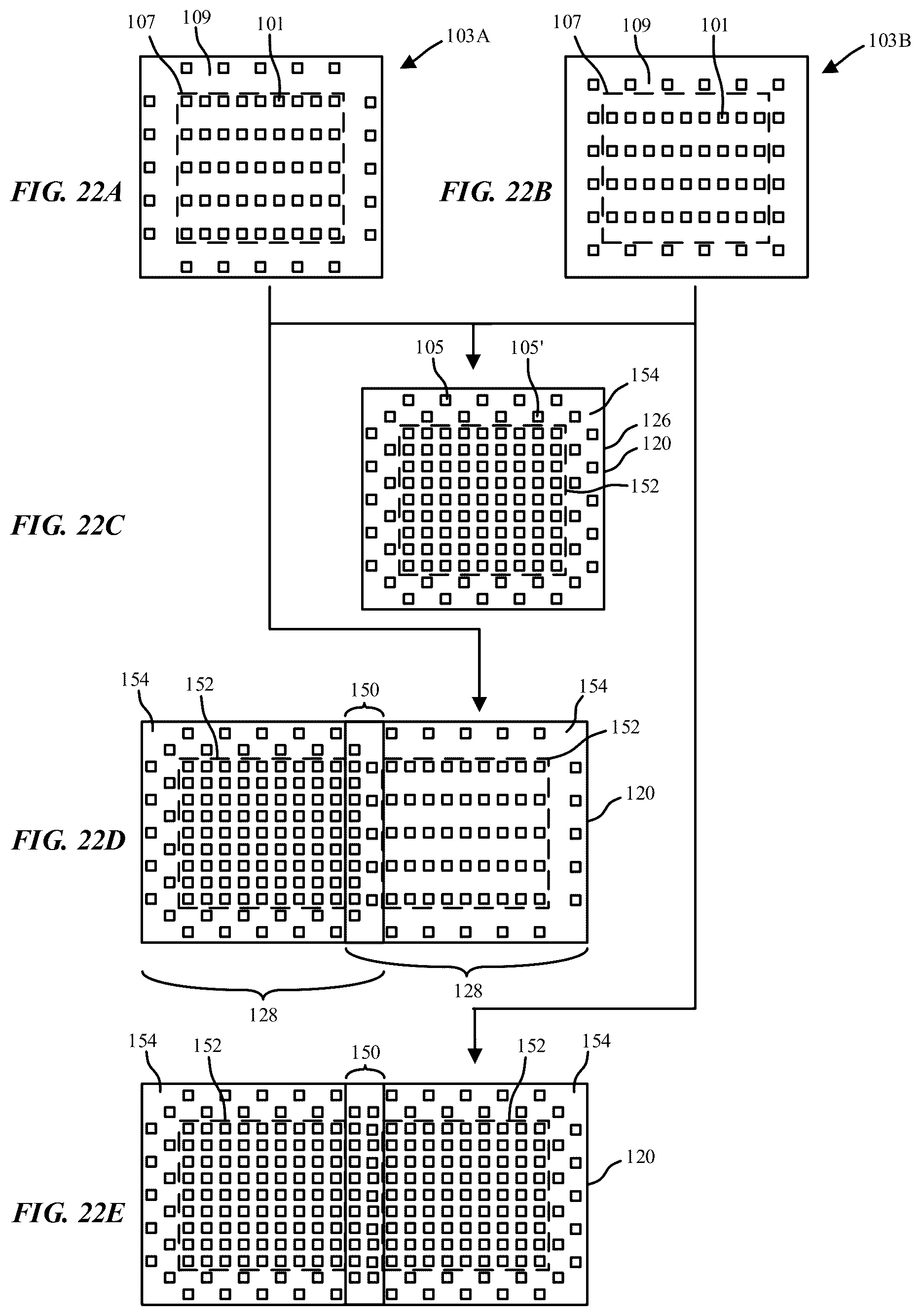 Patent US12308353 Figure 13 – Rotate redundancy method for LED array placement to correct front of screen artifacts