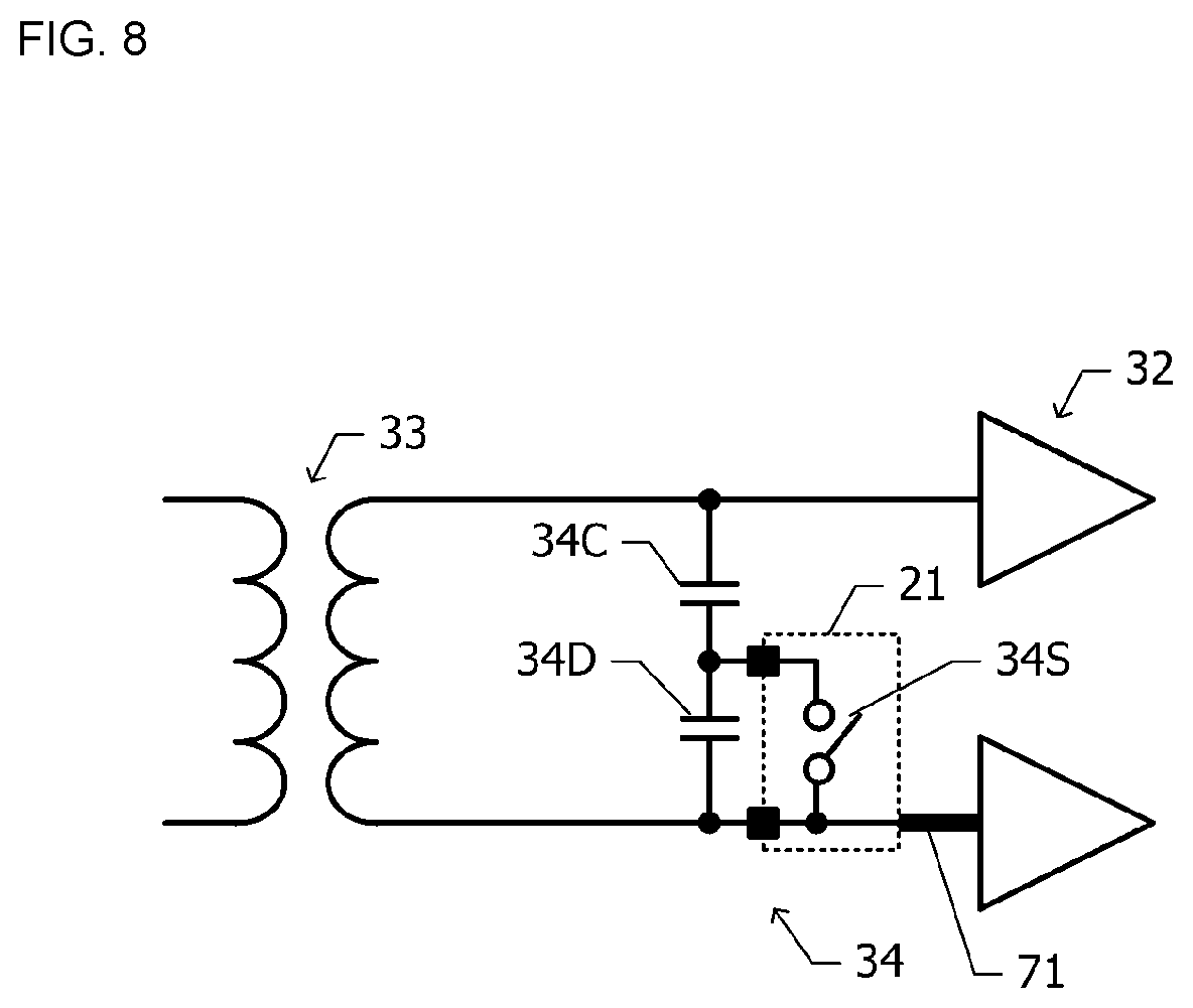 Patent US12308355 Figure 8 – Semiconductor device and semiconductor module