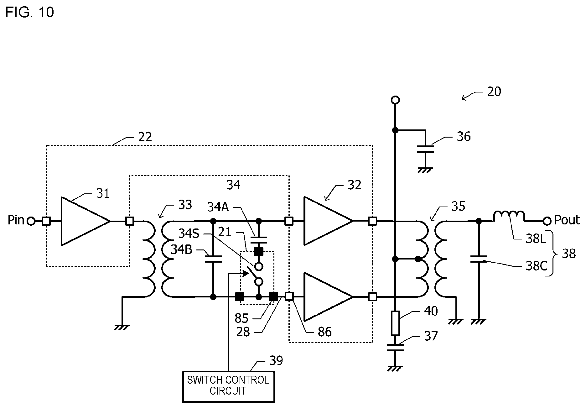 Patent US12308355 Figure 10 – Semiconductor device and semiconductor module