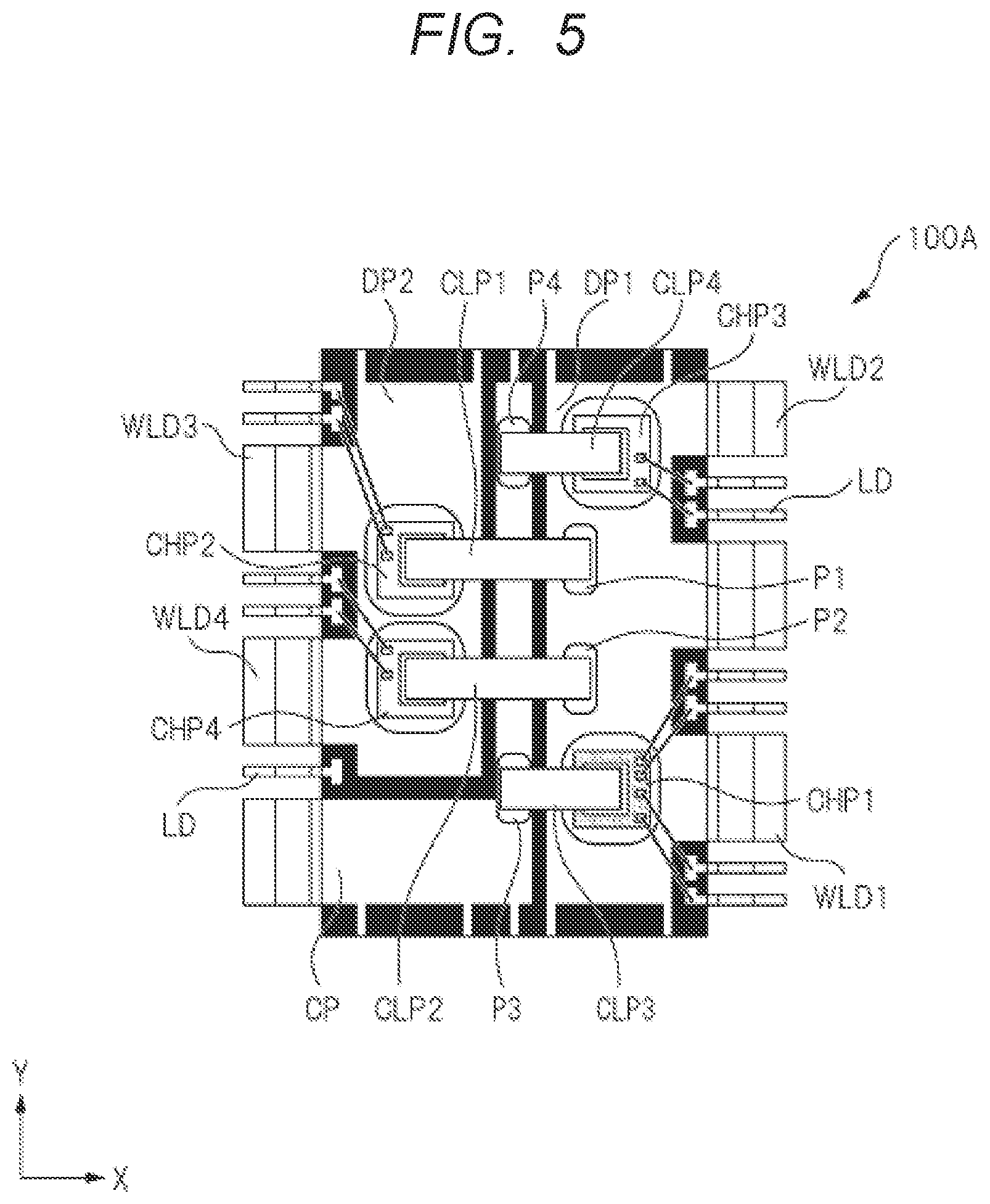 Patent US12308356 Figure 6 – Semiconductor device including semiconductor chip having power transistor and temperature sensing diode