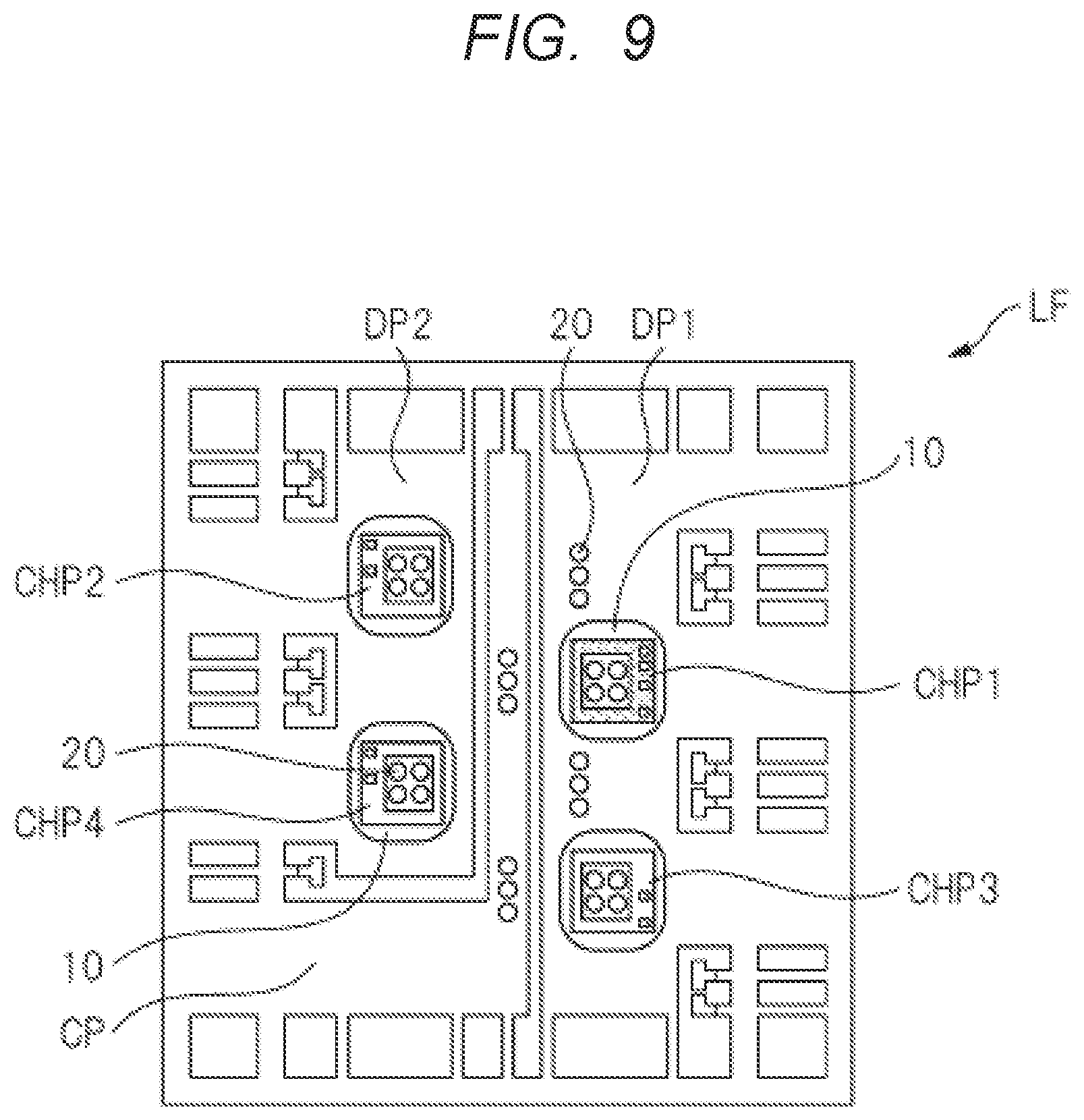 Patent US12308356 Figure 10 – Semiconductor device including semiconductor chip having power transistor and temperature sensing diode