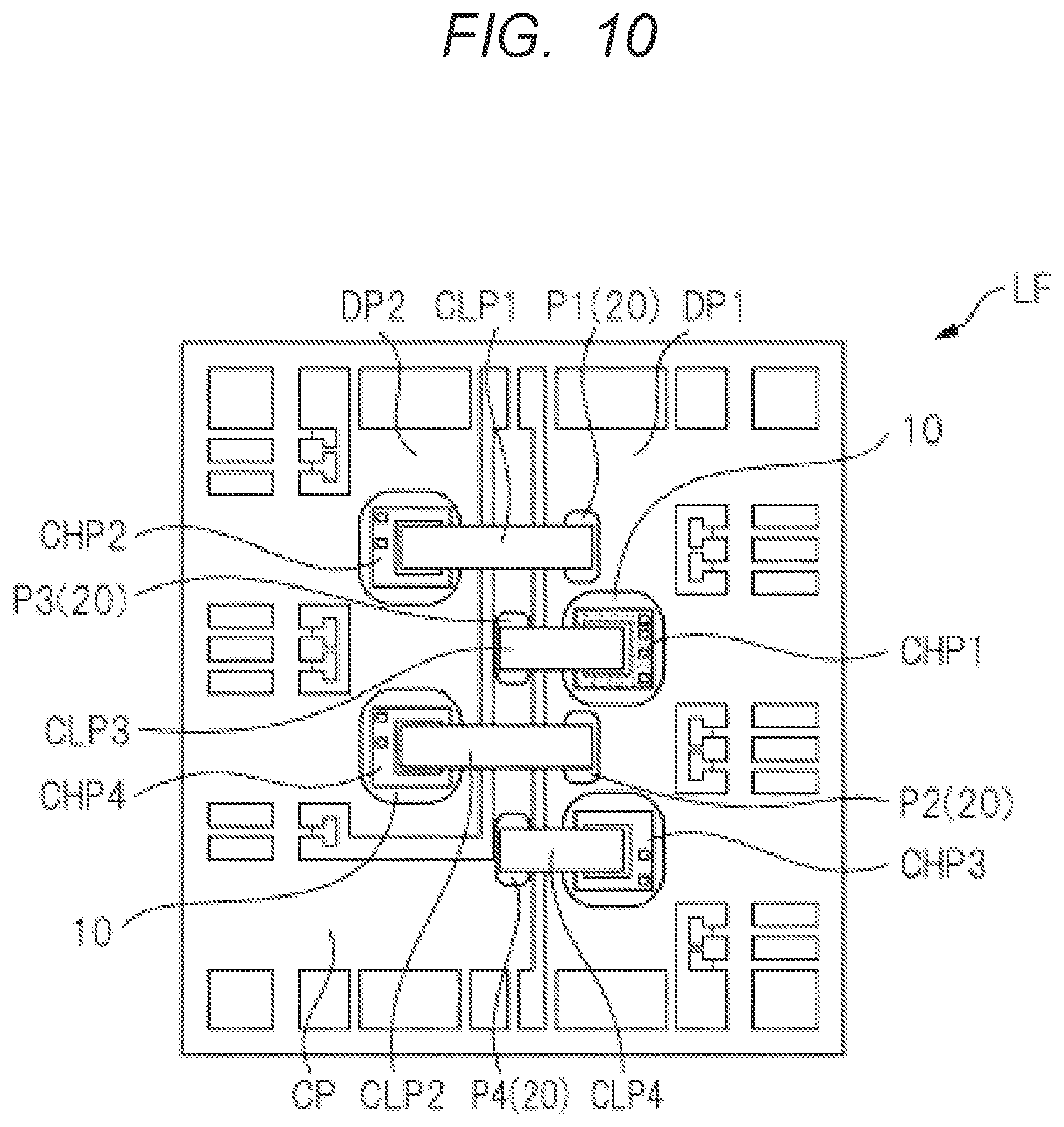 Patent US12308356 Figure 11 – Semiconductor device including semiconductor chip having power transistor and temperature sensing diode