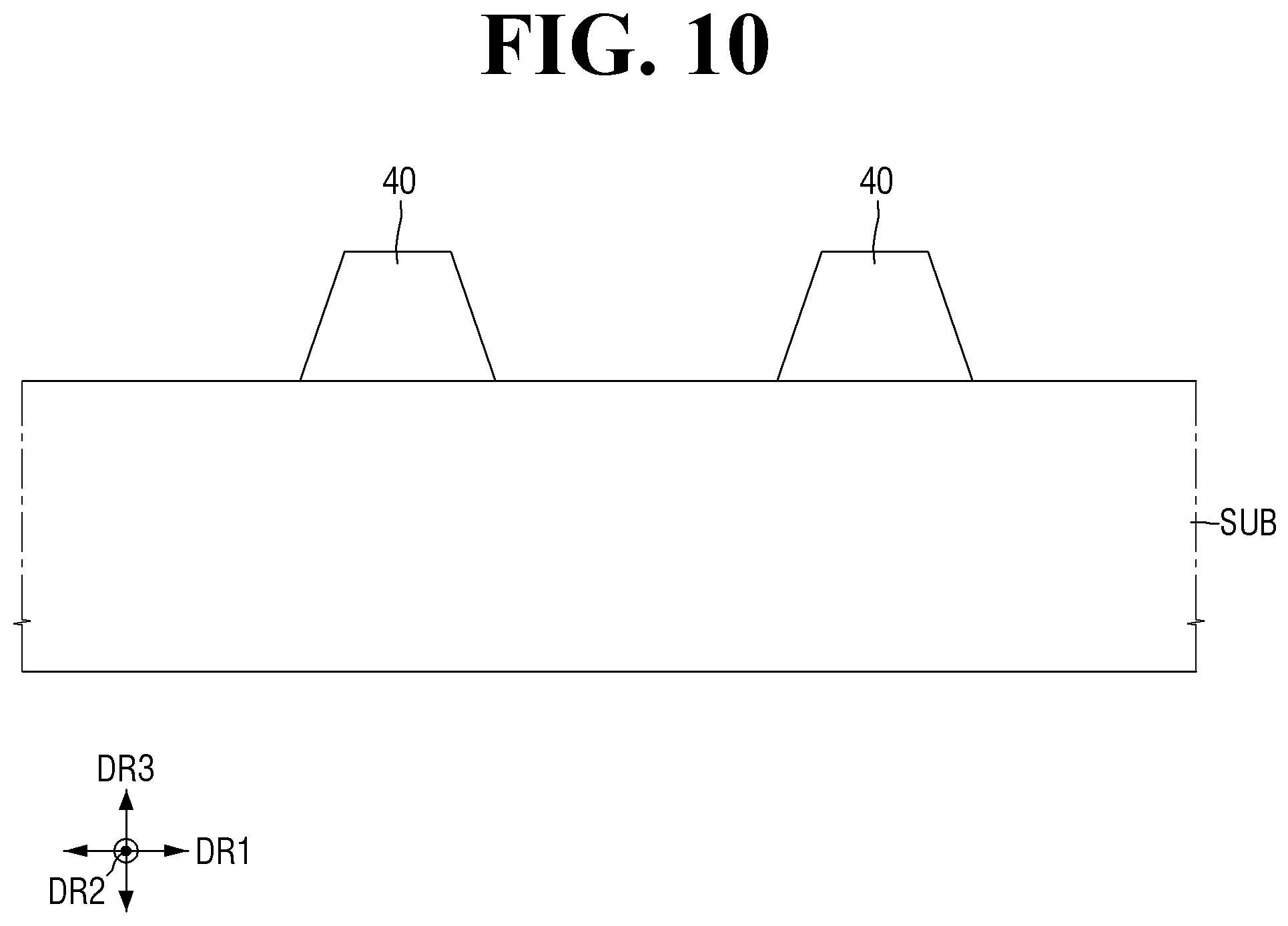 Patent US12308357 Figure 10 – Display device