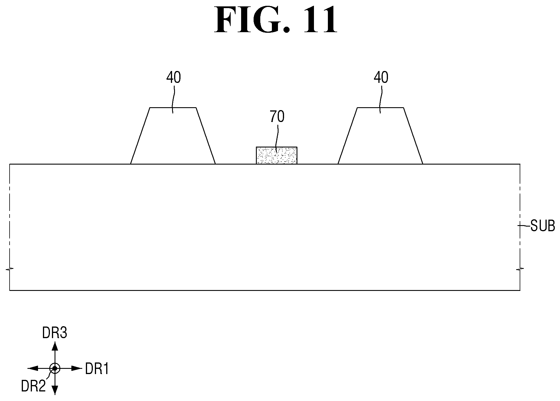 Patent US12308357 Figure 11 – Display device