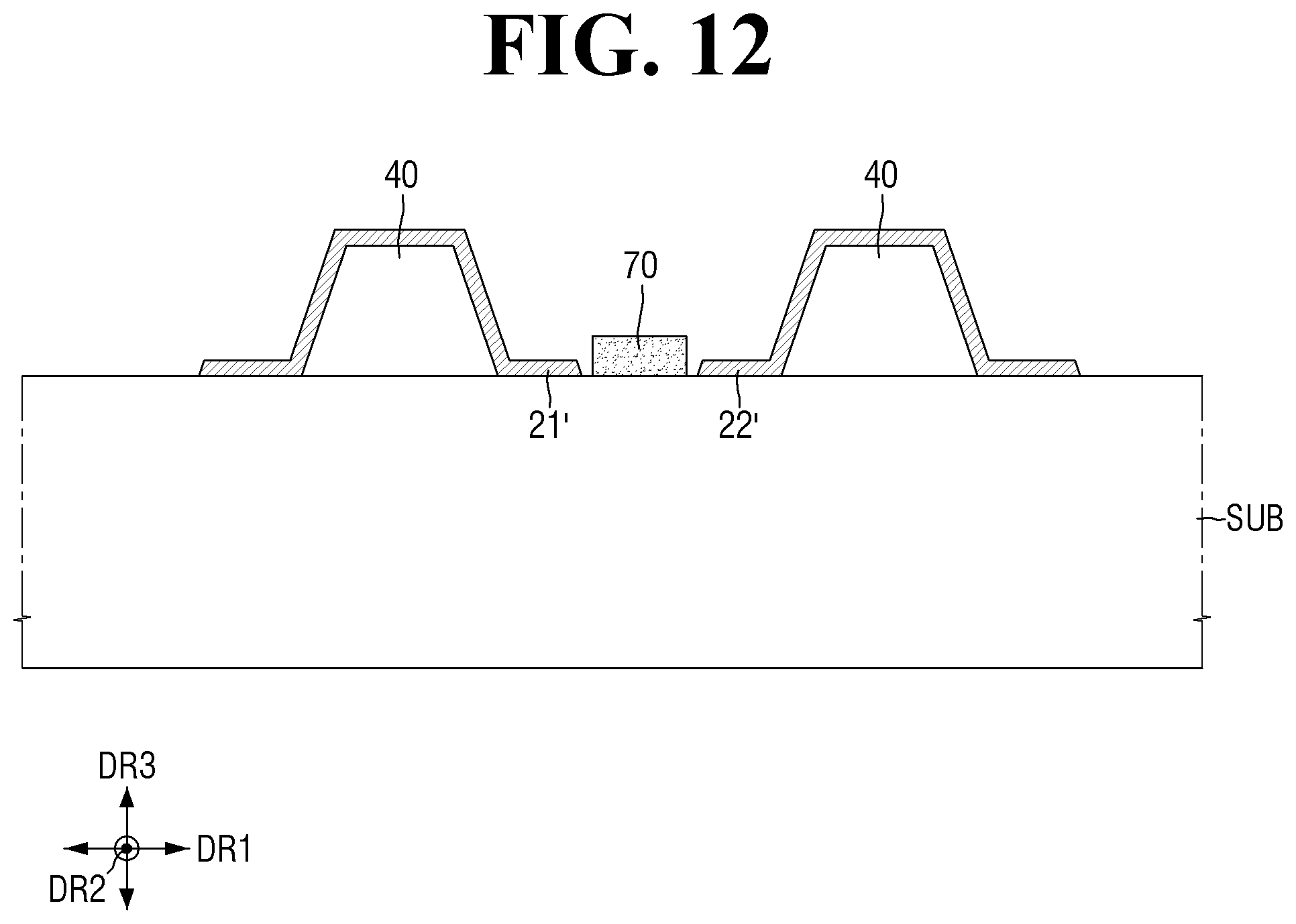 Patent US12308357 Figure 12 – Display device