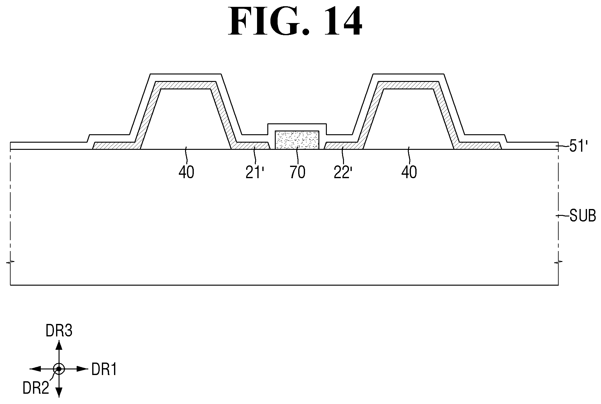 Patent US12308357 Figure 14 – Display device