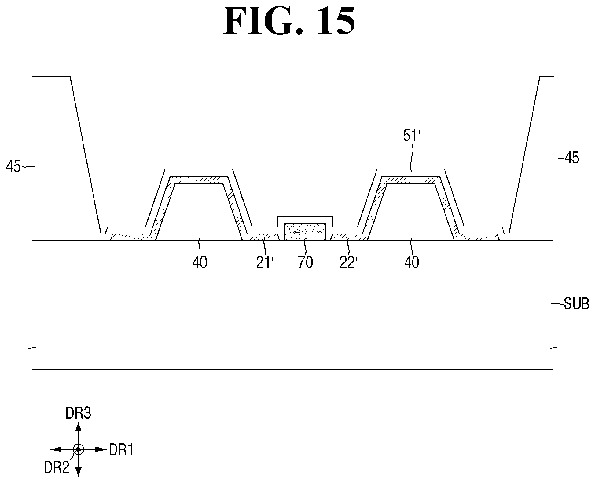 Patent US12308357 Figure 15 – Display device