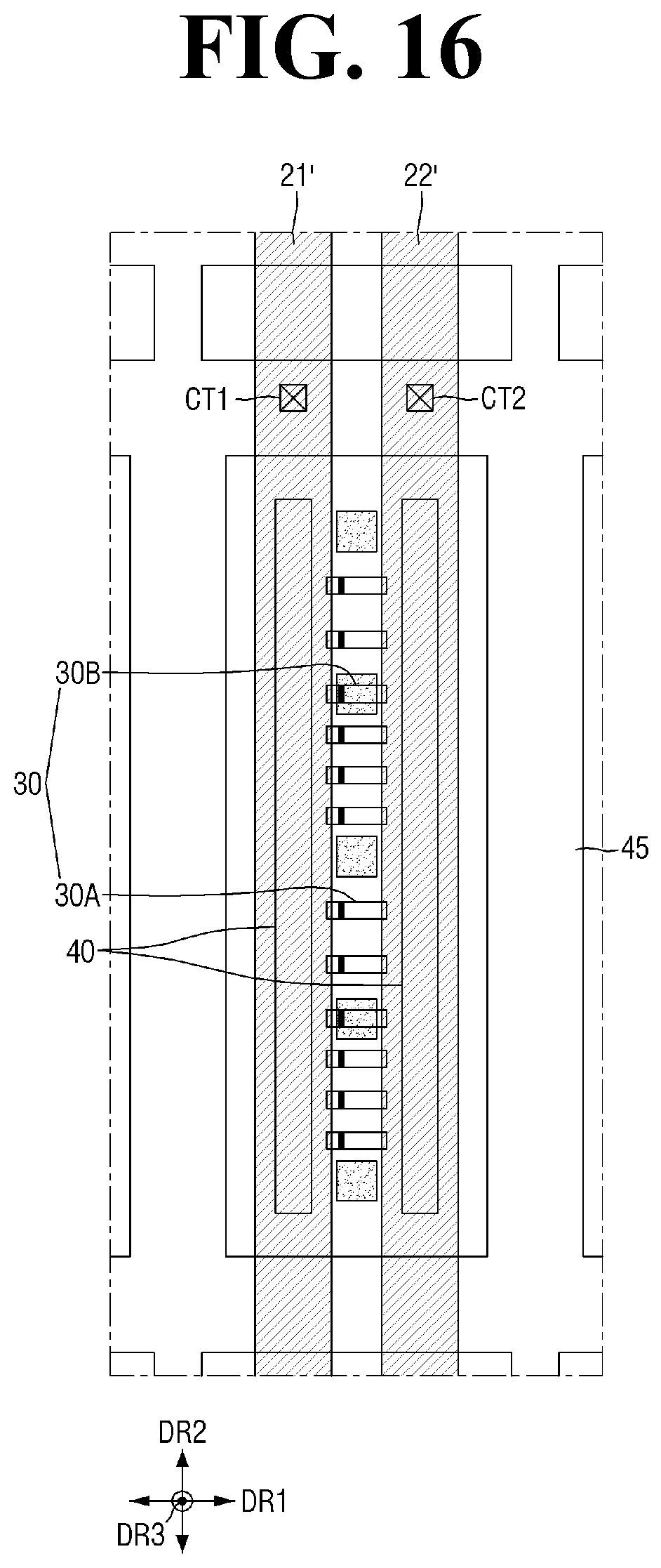 Patent US12308357 Figure 16 – Display device