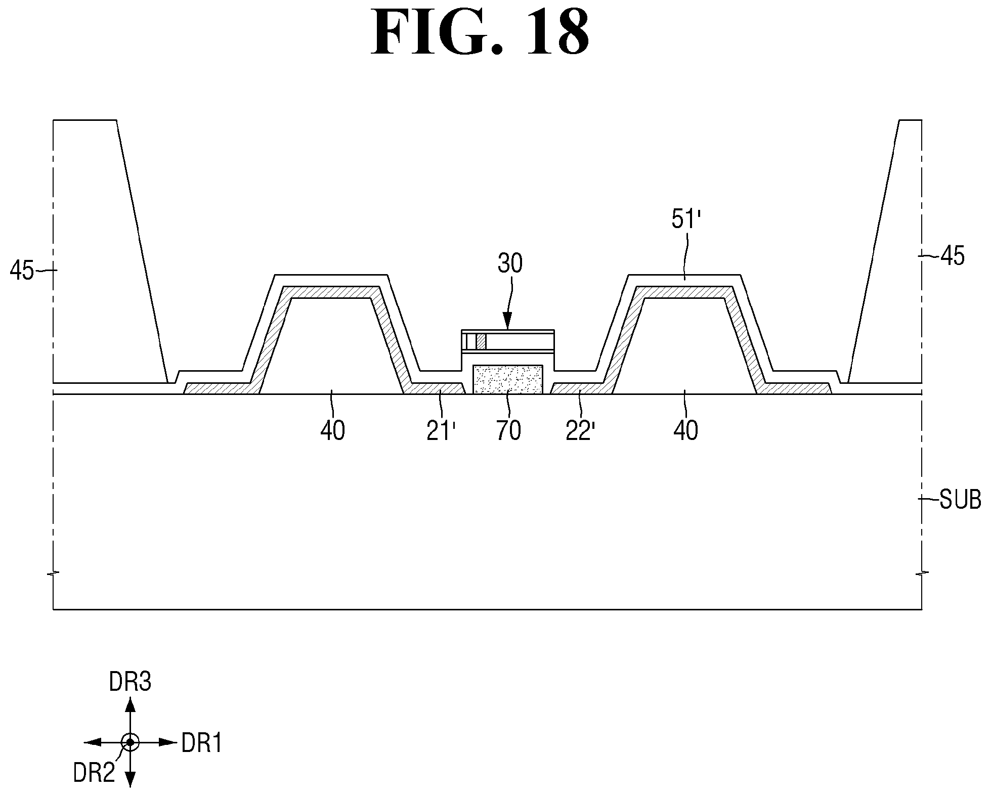 Patent US12308357 Figure 18 – Display device