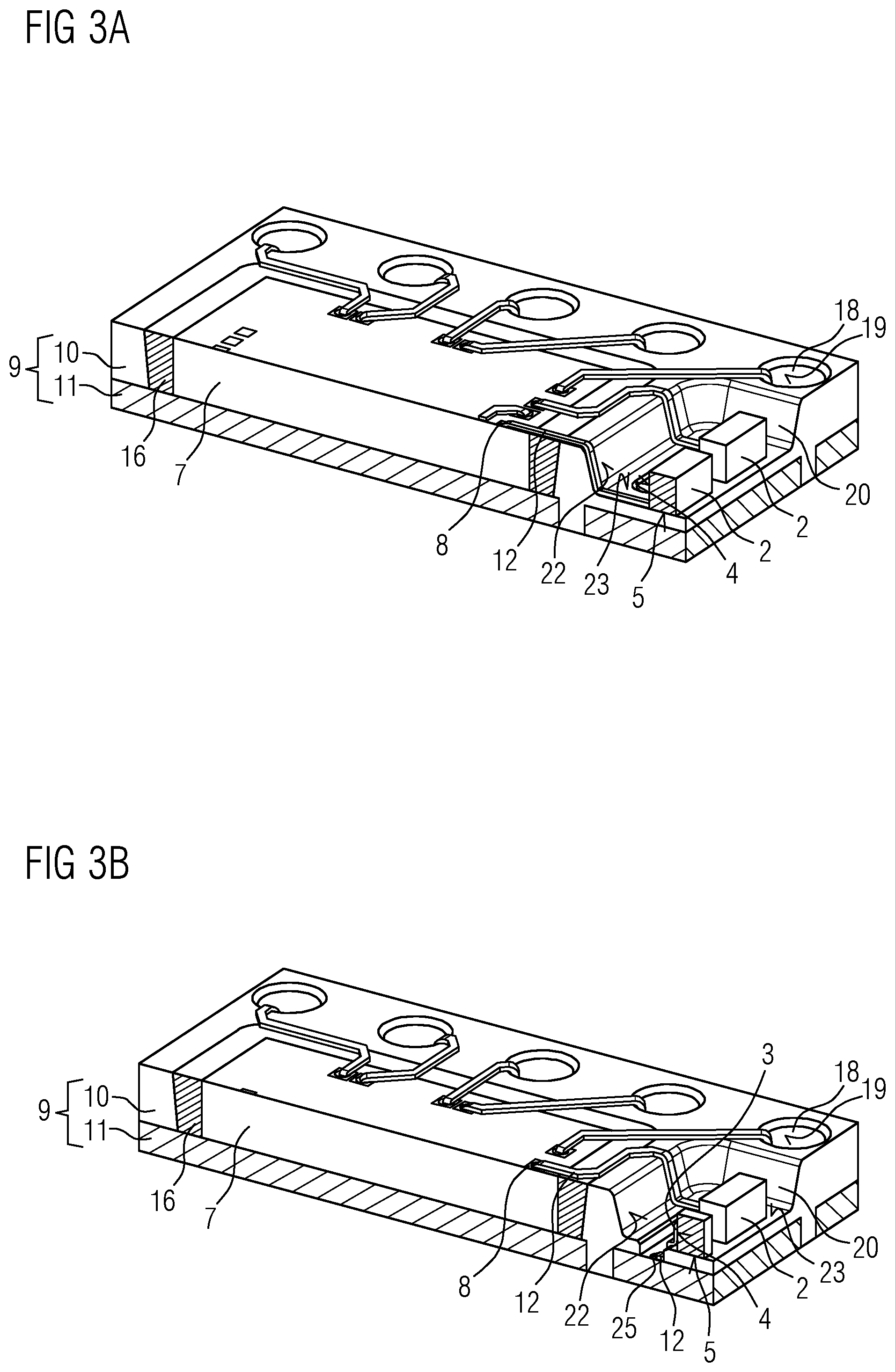 Patent US12308359 Figure 5 – Optoelectronic component and method for producing the same