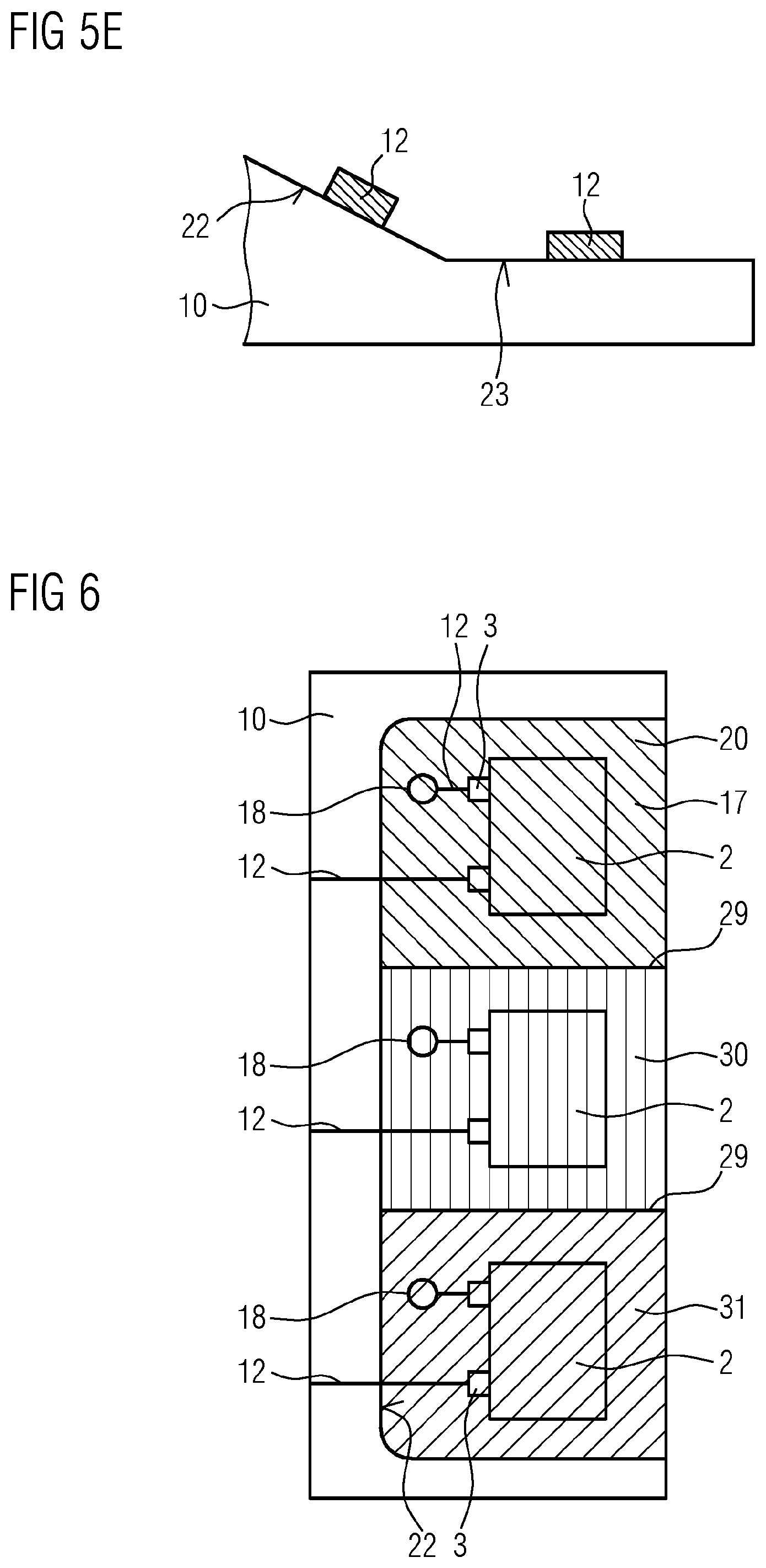 Patent US12308359 Figure 8 – Optoelectronic component and method for producing the same