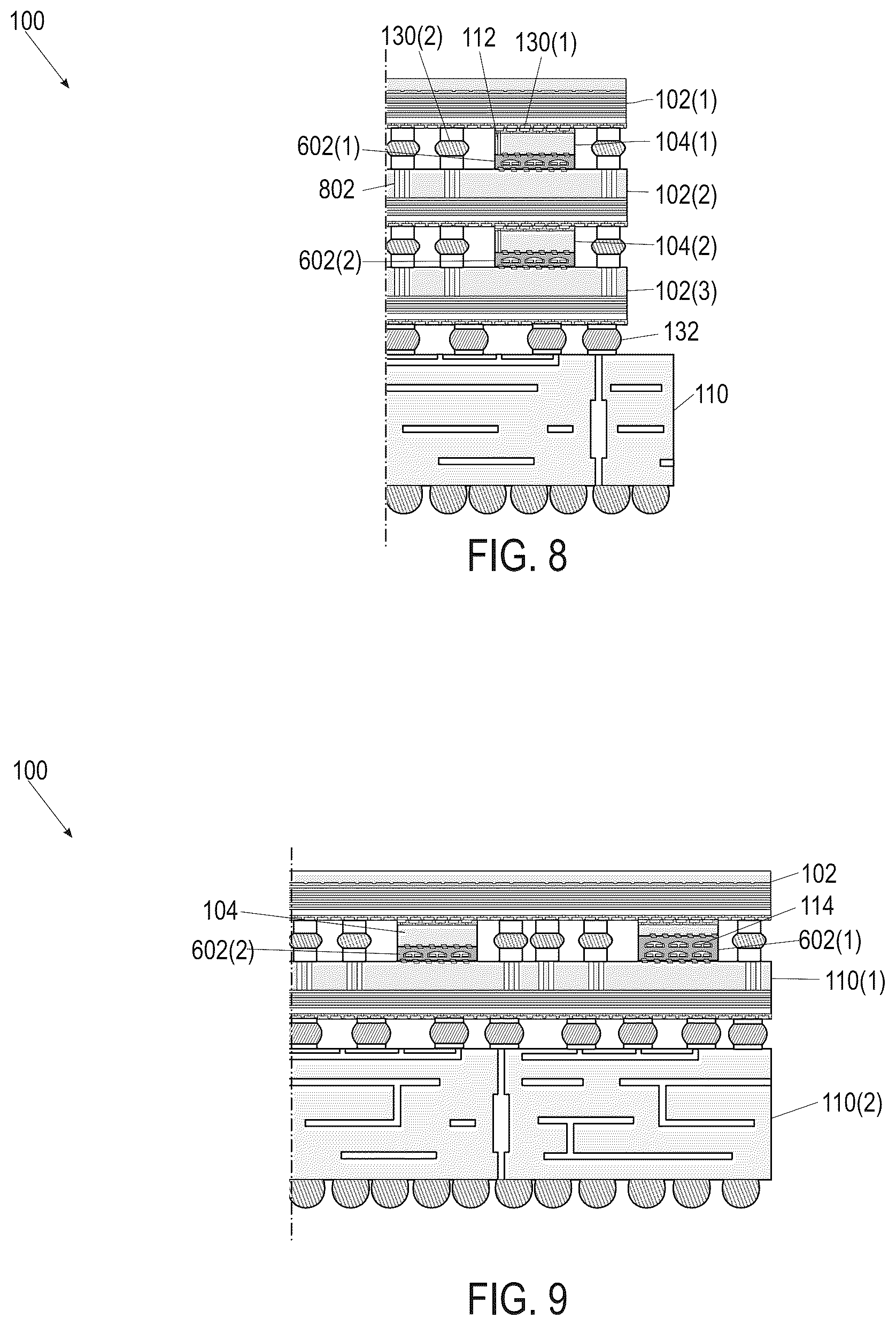 Patent US12308362 Figure 4 – Packaging architecture for disaggregated integrated voltage regulators