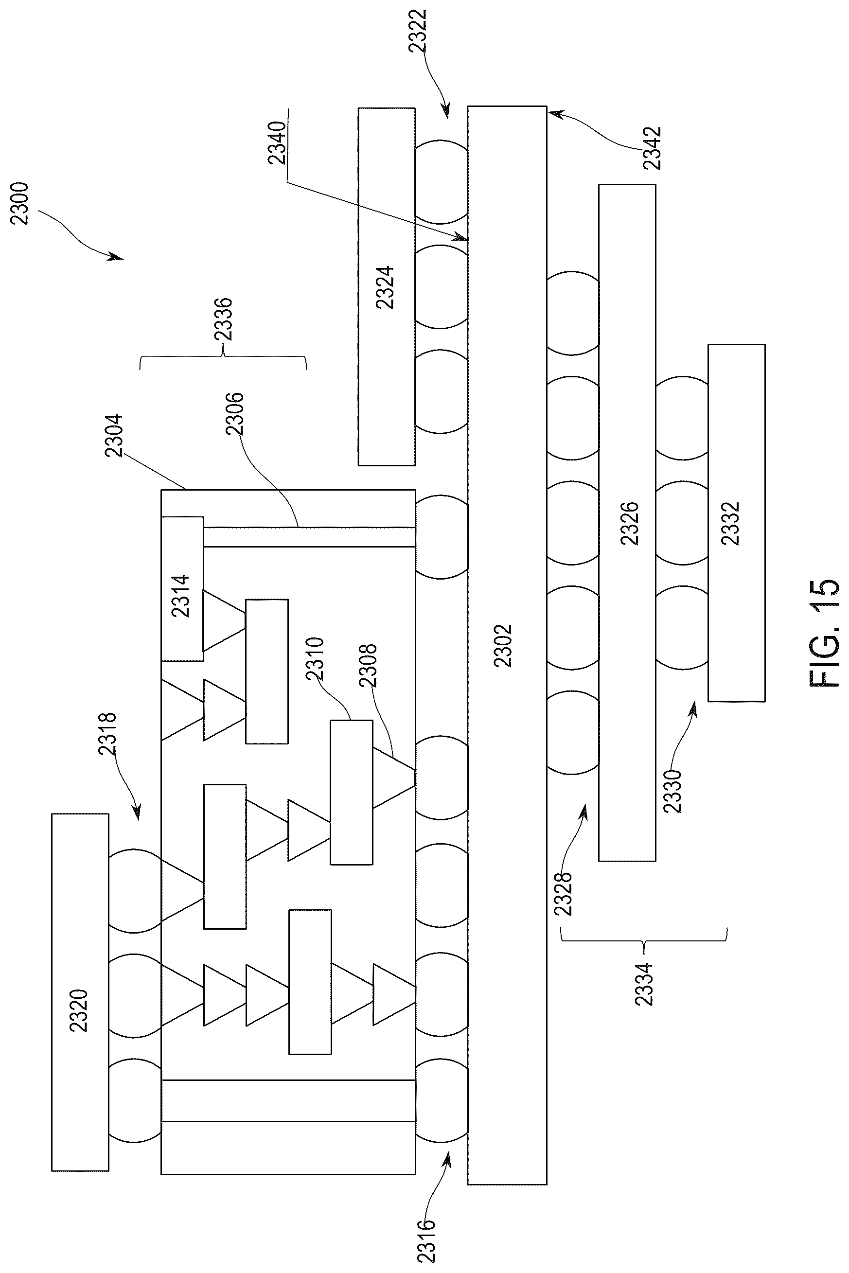 Patent US12308362 Figure 8 – Packaging architecture for disaggregated integrated voltage regulators