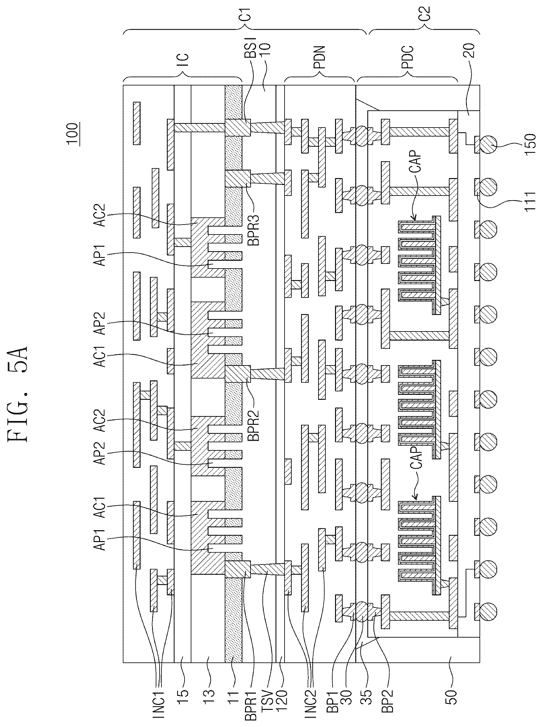 Patent US12308363 Figure 5 – Semiconductor package