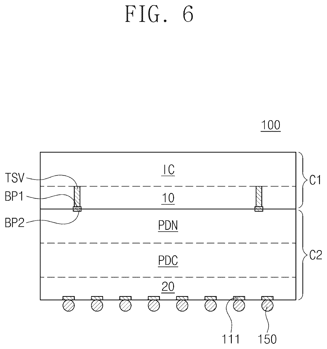 Patent US12308363 Figure 7 – Semiconductor package