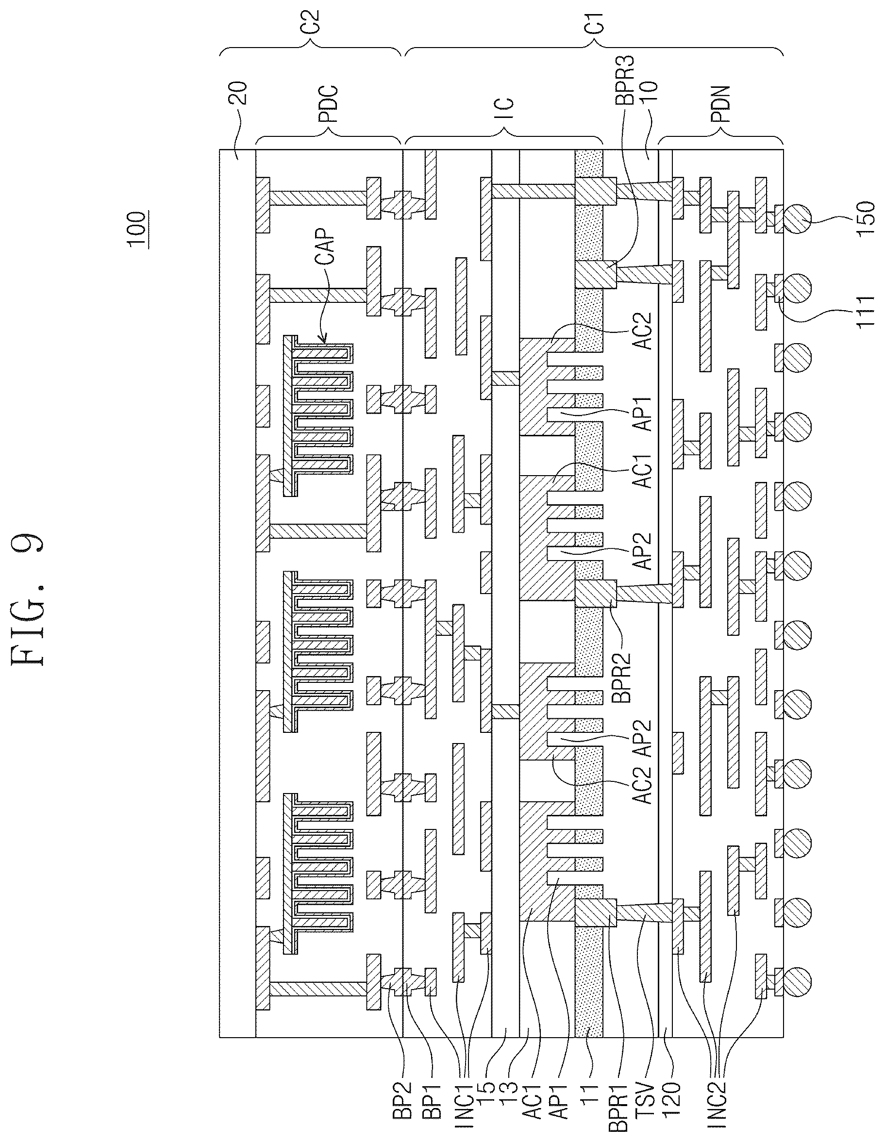 Patent US12308363 Figure 10 – Semiconductor package