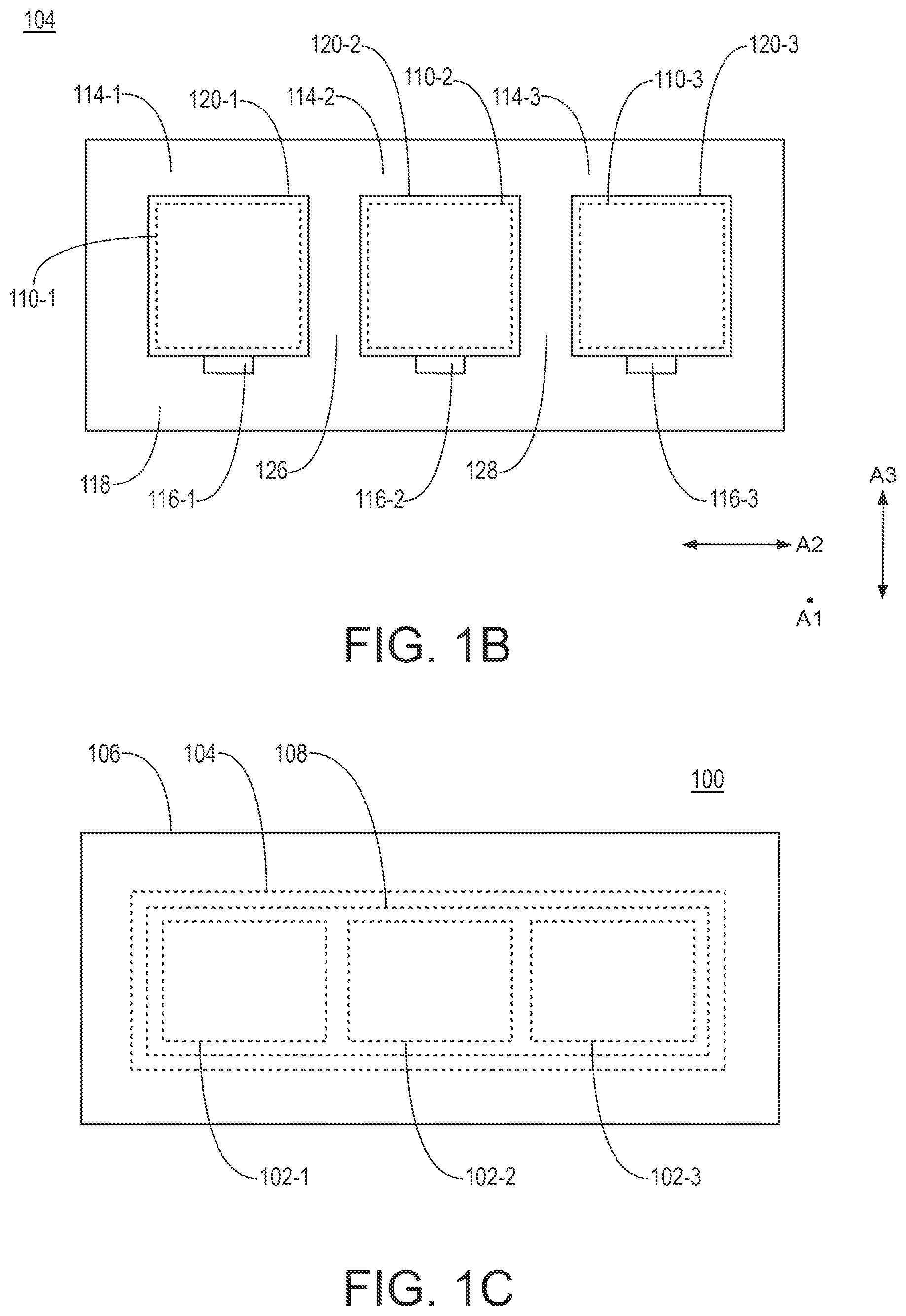 Patent US12308364 Figure 2 – Power module package for direct cooling multiple power modules