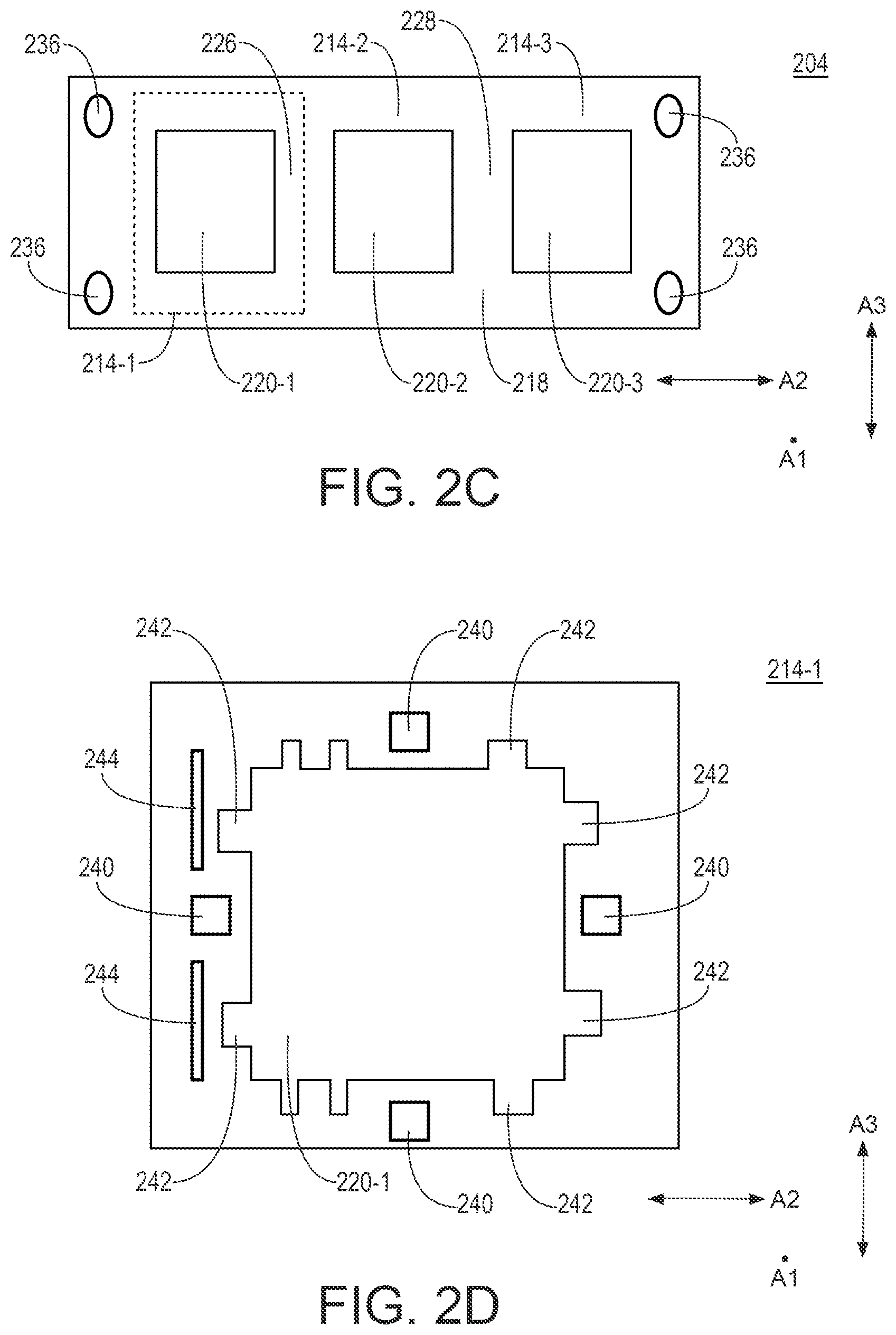 Patent US12308364 Figure 5 – Power module package for direct cooling multiple power modules